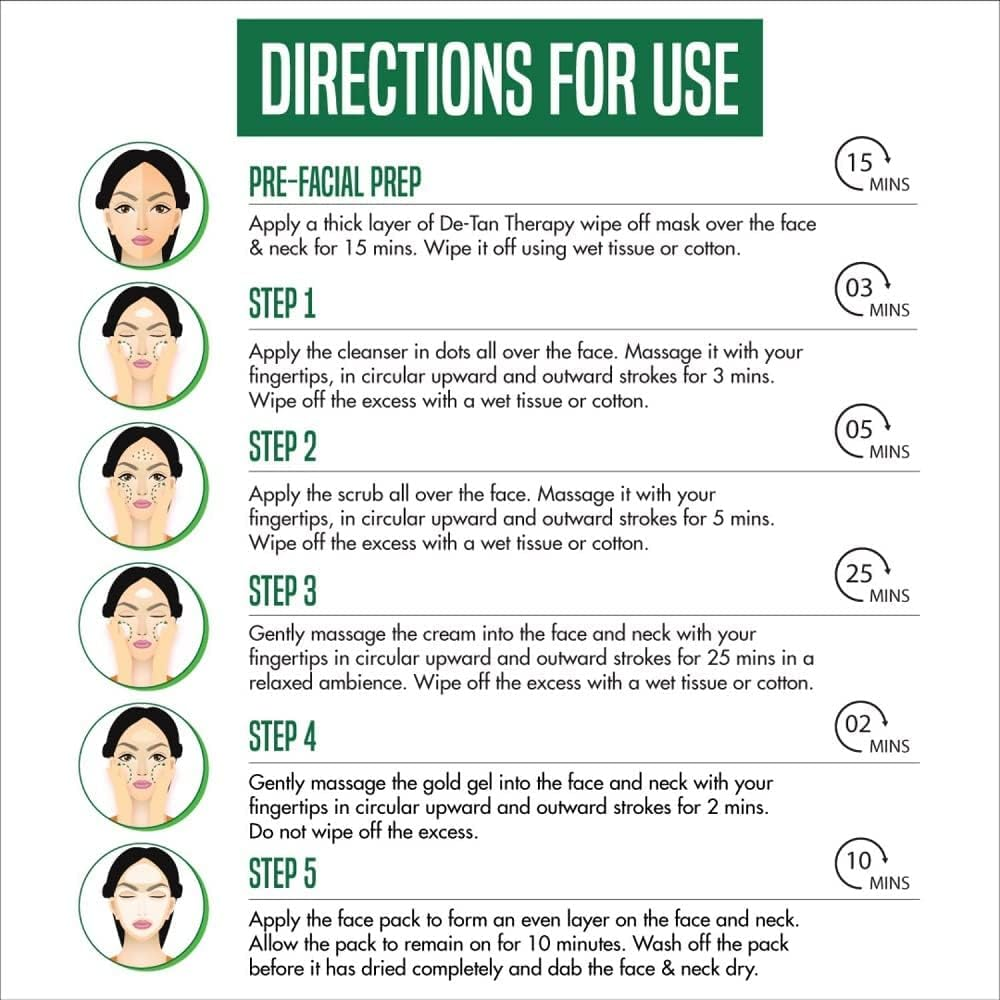 Nature'S Essence Ravishing Gold Facial Kit image number 5