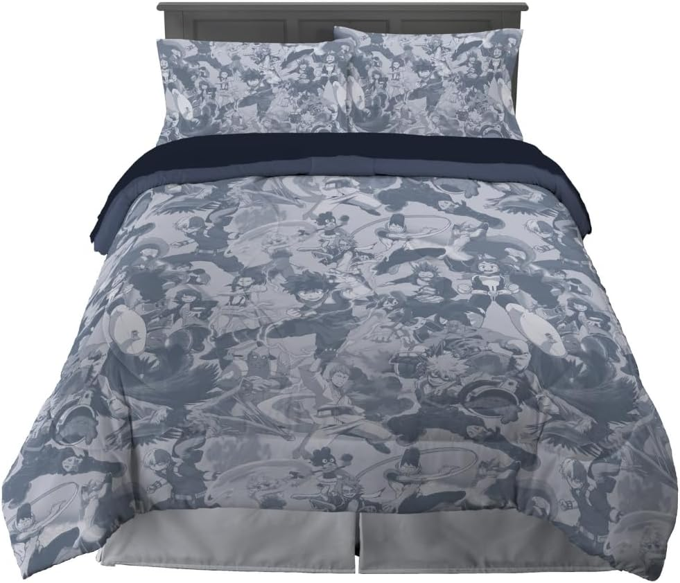 Franco Peanuts Classic Pals Super Soft Comforter and Sheet Set, 5 Piece Queen Size, (Official Licensed Product) Collectibles