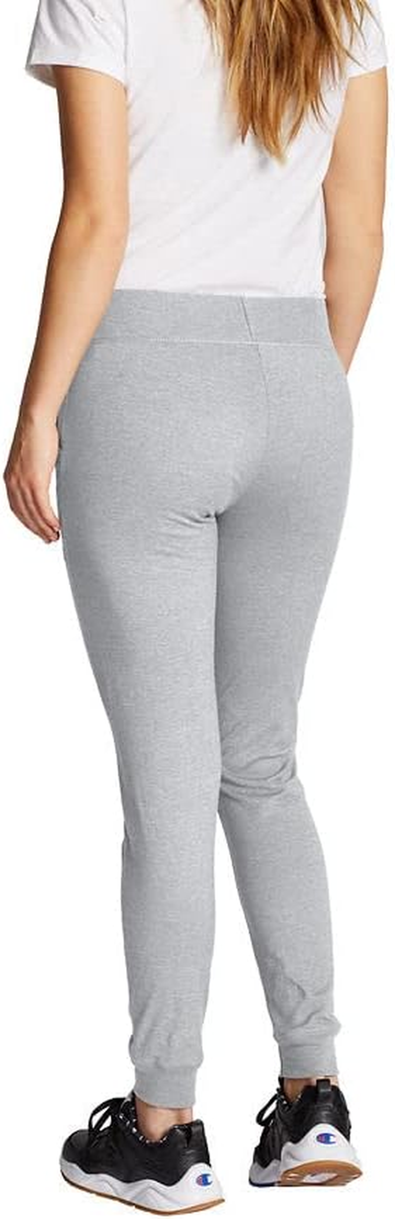 Champion Women'S Joggers, Lightweight Lounge, Comfortable Jersey Lounge Pants for Women, 29, Oxford Gray, Small