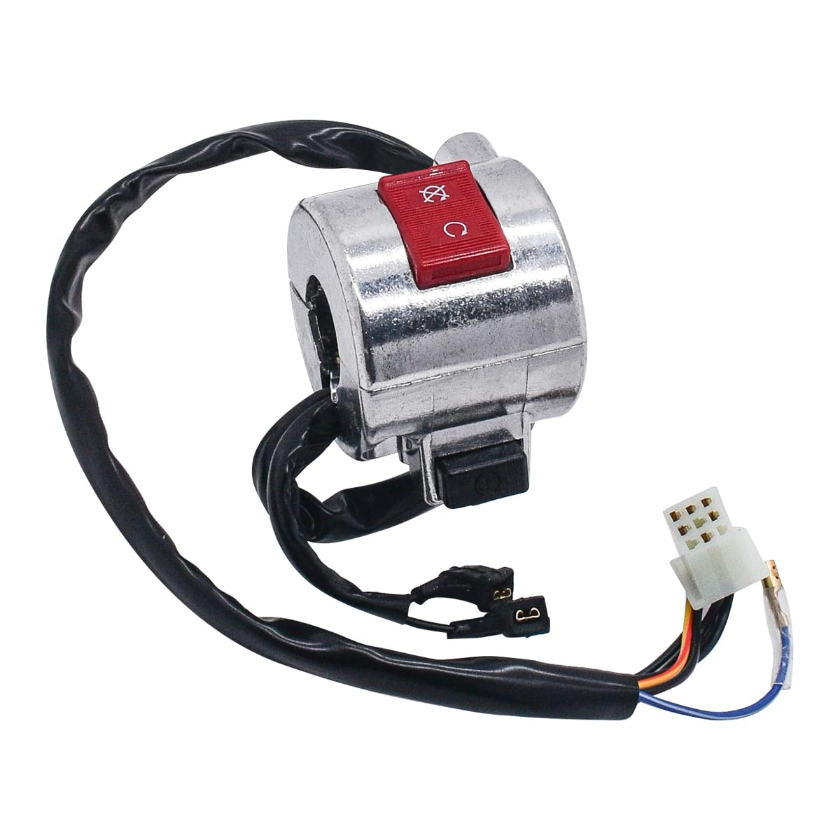 VT750 Right Start Stop Kill Control Switch for Honda Shadow ACE 750 VT750 VT750C VT750CD 1998 1999 2000 2001 2002 2003 Replace 35130-MBK-J01 35013-MBA-010 image number 1