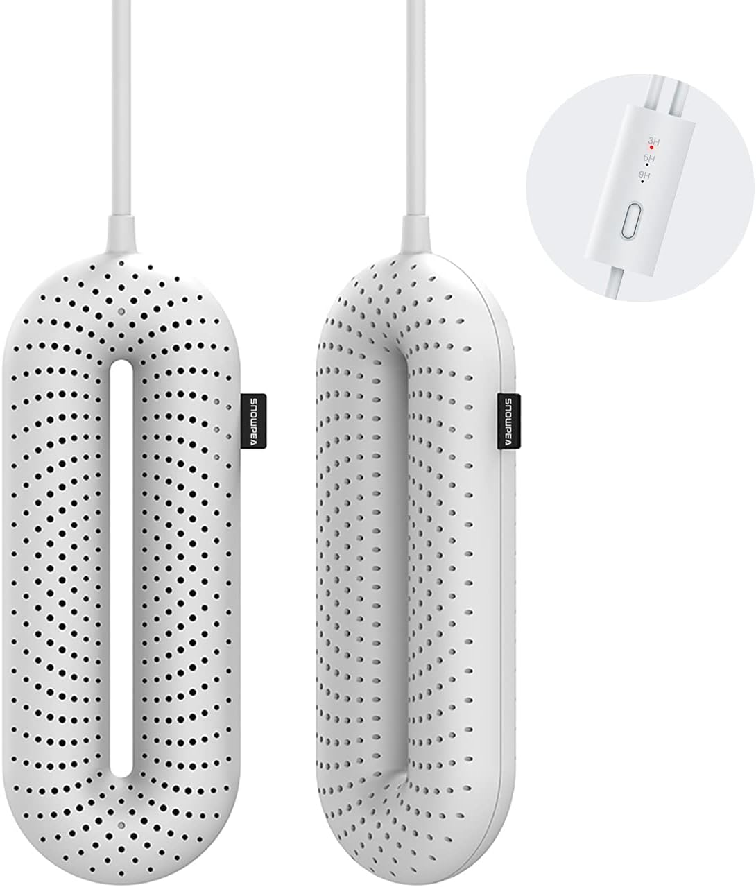 Snowpea Electric Shoe Dryer, Boot Dryer, Shoe and Boot Warmer, Sweaty Shoes to Dry and Eliminate Odours, Auto Turn off - EU Plug image number 5