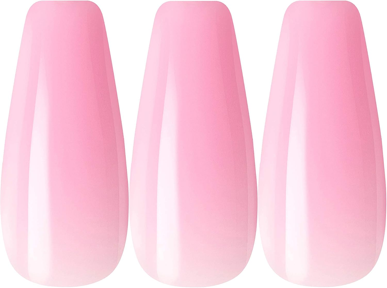 Gold Finger Full Cover Nails Press on 24 Nails Long Length image number 5