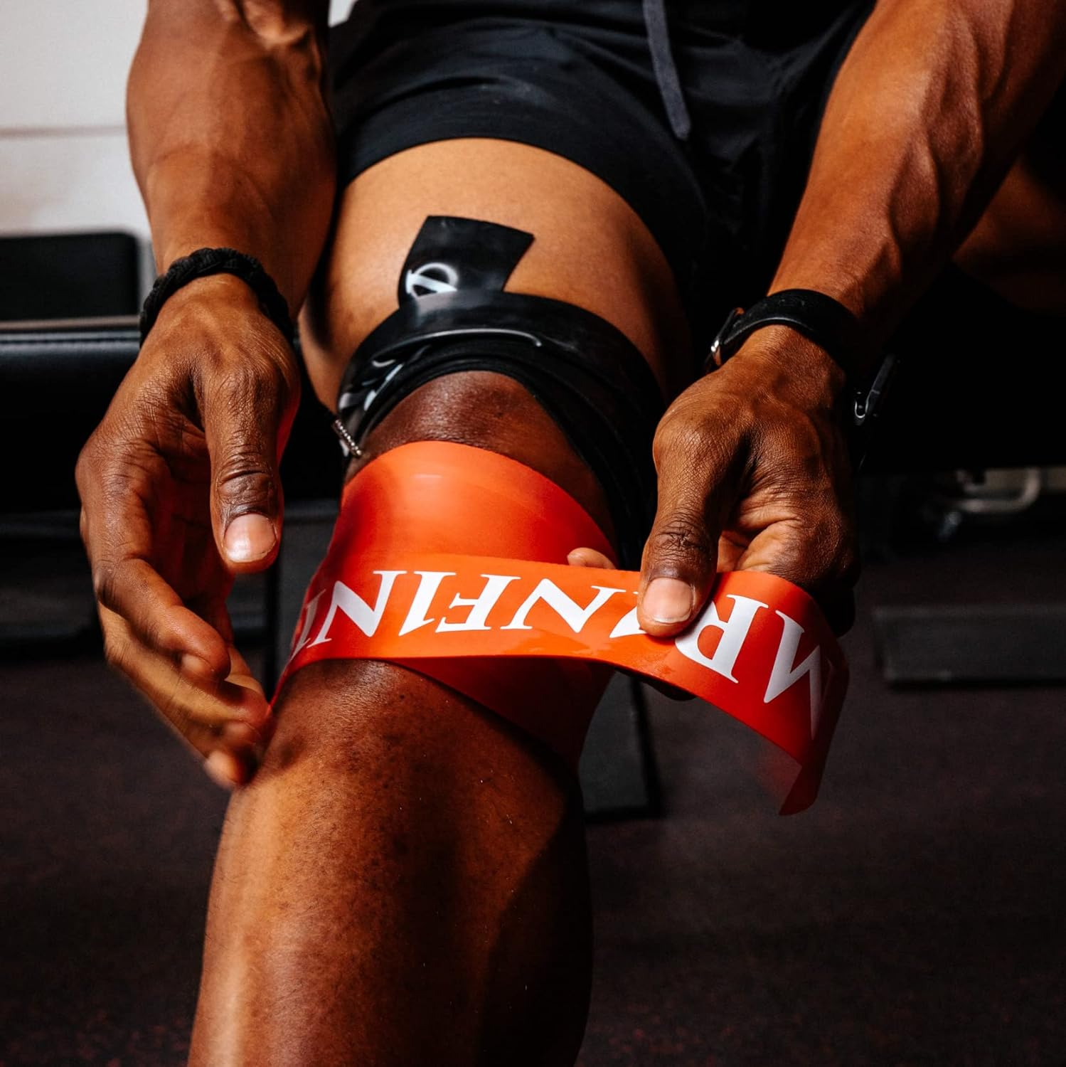 Shogun Floss Bands - 2 Pack Compression/Flossing Bands for Fitness, Muscle Recovery, Joint/Knee Pain - Exercise Wraps for Muscle Compression, Pain Relief, Accelerate Recovery & Promote Flexibility image number 6