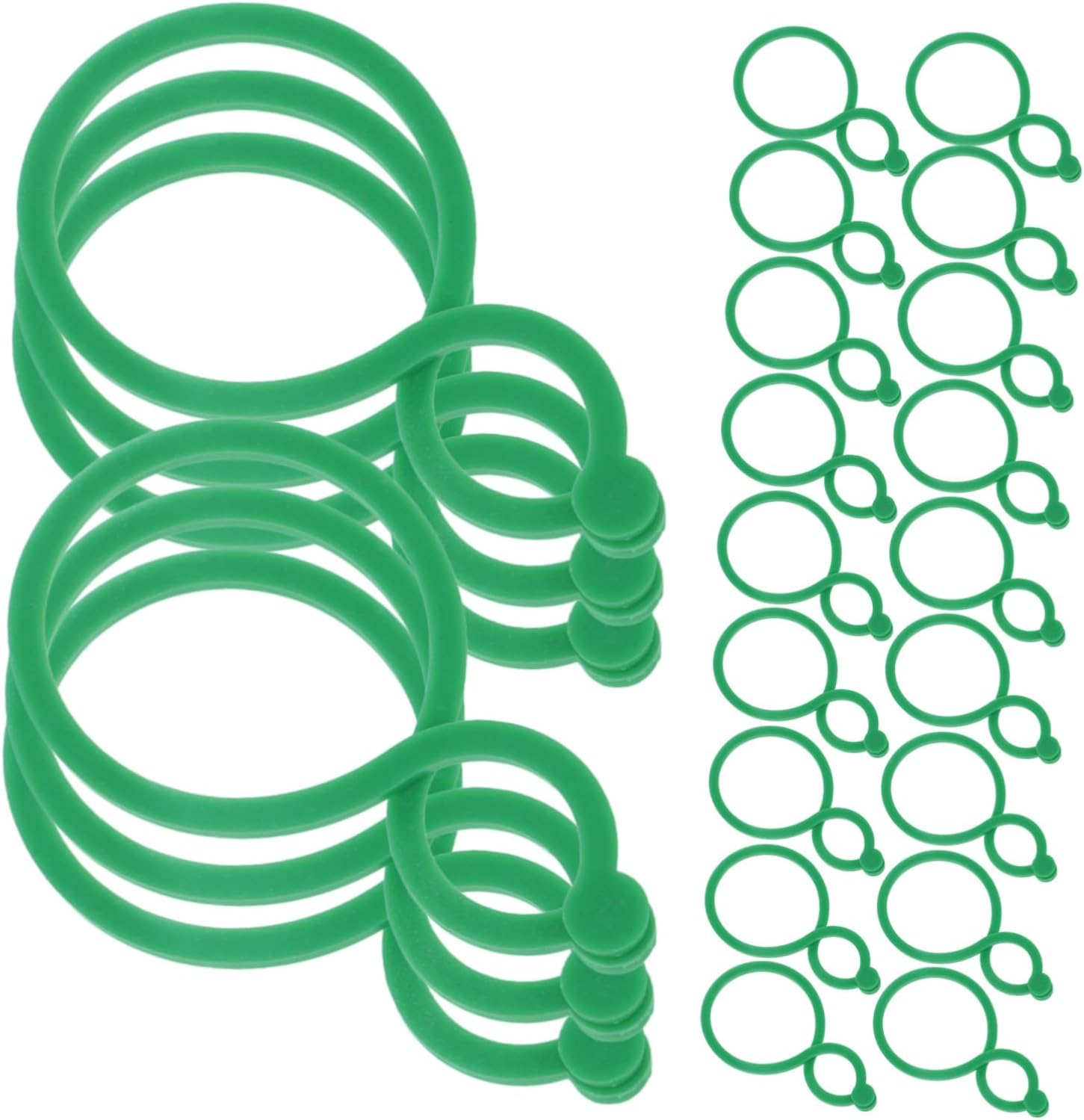 100Pcs Sturdy Plant Support Clamp Greenhouse Seedling Clip Garden Fixing Clips for Vine and Flower image number 3