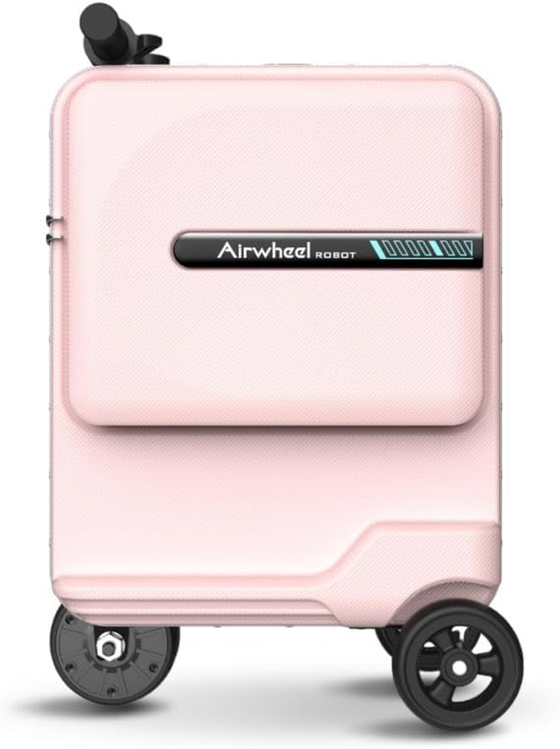 Airwheel Se3Minit Electric Scooter Suitcase - Pink | 26L Innovative Travel Luggage, Motorized Electric Luggage Scooter for Effortless Travel with Removable Battery (Official Dealer in Australia) image number 3