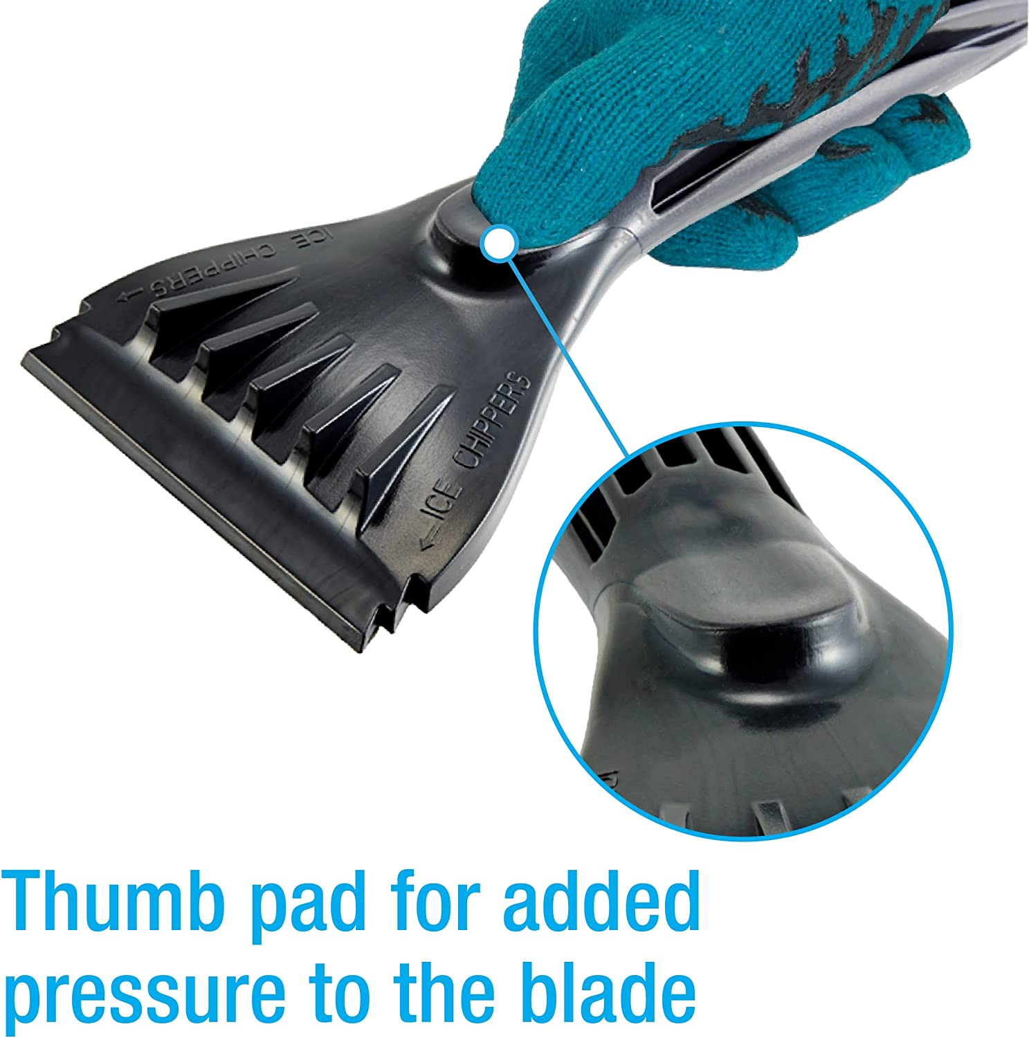 Subzero 16211 10" Ice Ripper Ergonomic Scraper image number 2