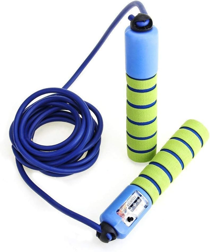 KINGSOO Jump Rope,2 &1 Pack Speed Jump Rope Women Adult Kid,Adjustable Lightweight Rope for Heart Boxing Equipment Exercise image number 5