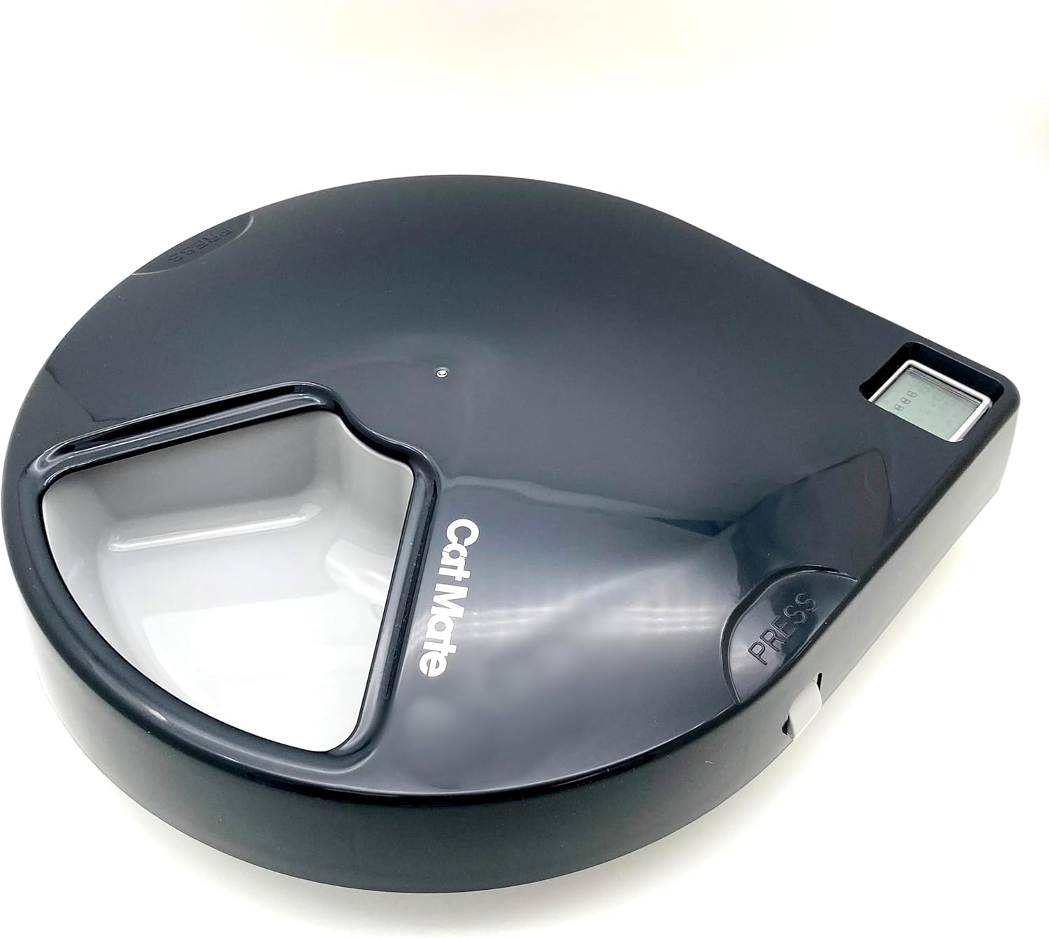 Closer Pets C500 5 Bowl Automatic Pet Feeder with Digital Timer and Twin Ice Packs, for Wet and Dry Food, 5 Bowls up to 330G Each, Ideal for Cats and Small Dogs - Grey image number 2