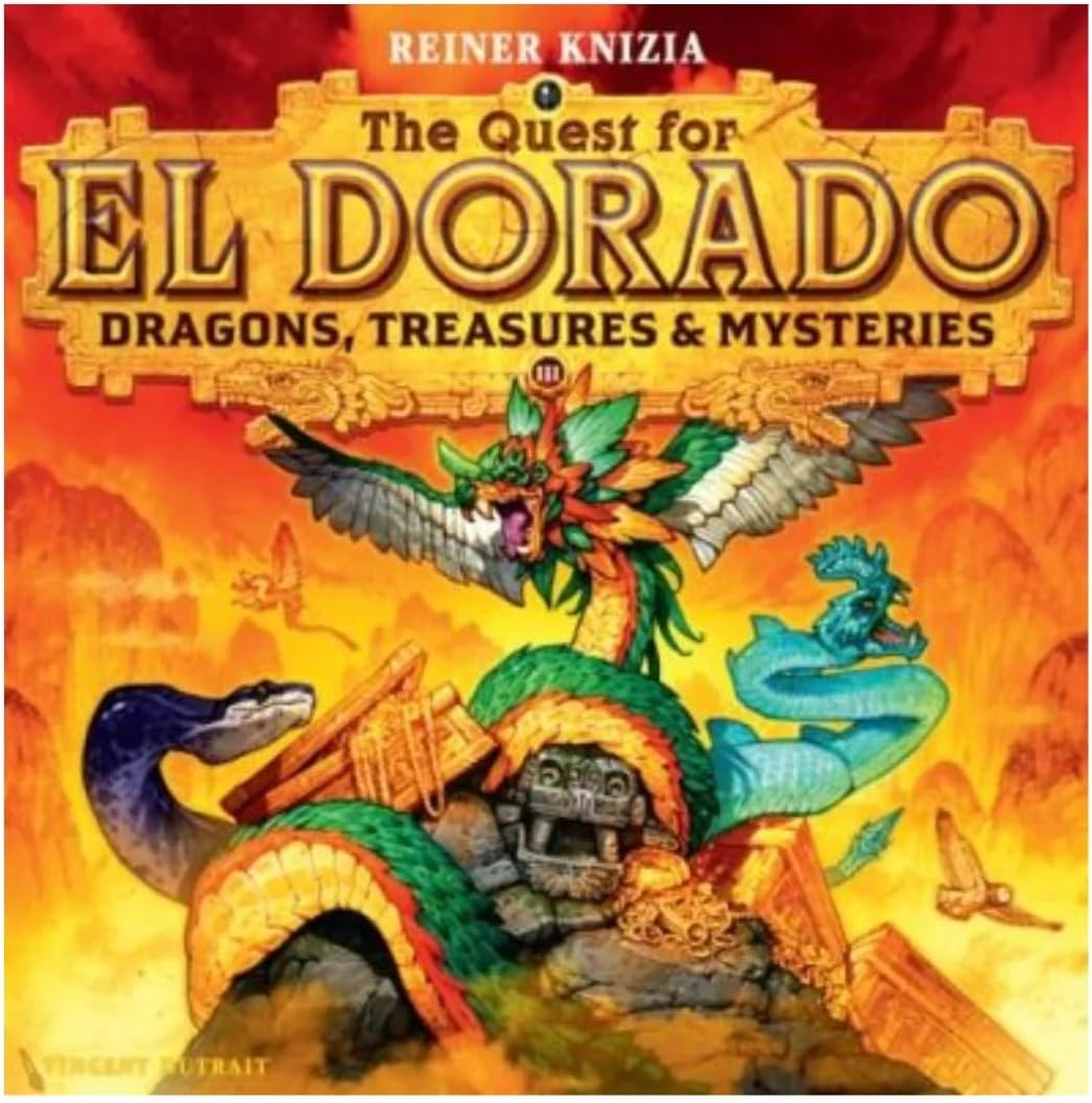 Meeple the Quest for El Dorado Dragons Treasures and Mysteries Expansion Game image number 3