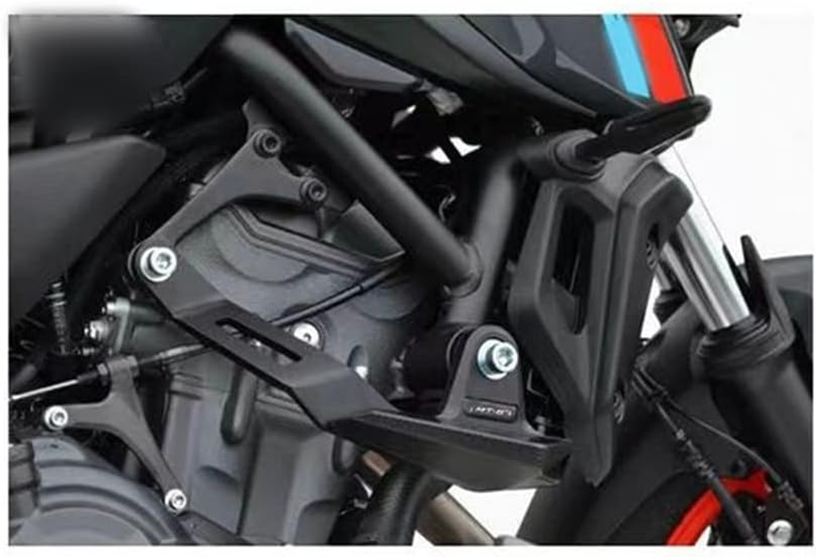 Motorcycle Falling Engine Protetive Guard Cover Crash Bar Frame Protector Bumper Accessories for Yamaha MT07 MT-07 2021 2022 image number 2