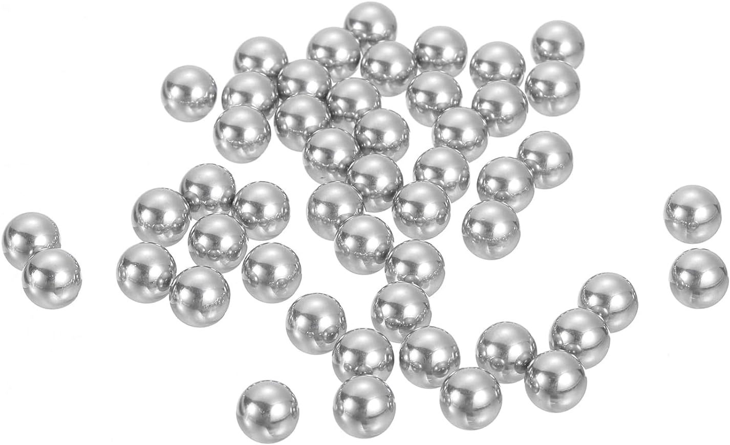 8Mm Bearing Balls, 120 Pcs 304 Stainless Steel G200 Precision Balls Metric Mixing for Bearings Bicycles Casters Drawer Slides
