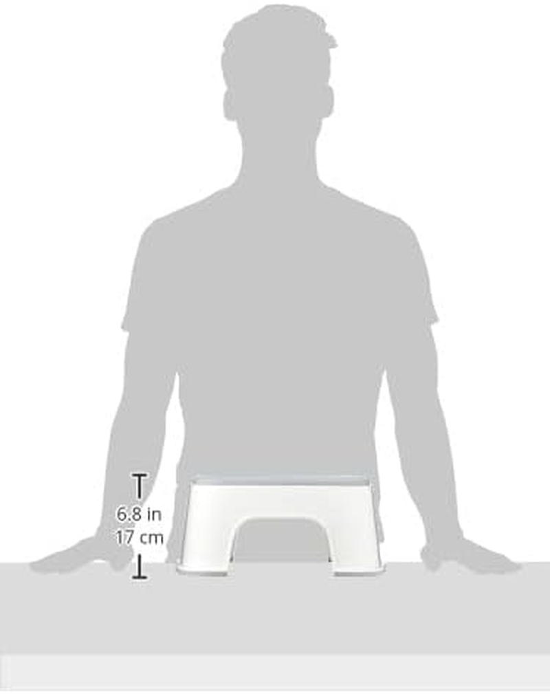 Babybj&ouml;rn Step Stool, White/Gray image number 1