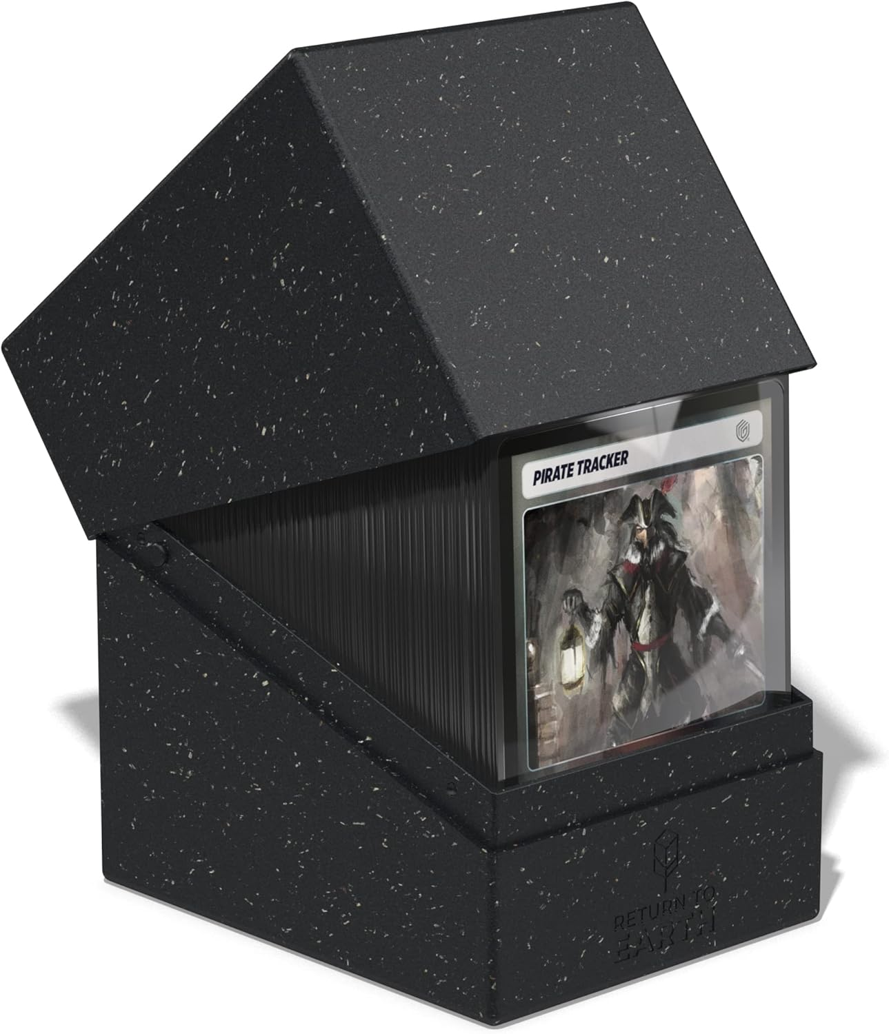 Ultimate Guard 133 plus Return to Earth Boulder Deck Box, Black - Red image number 4