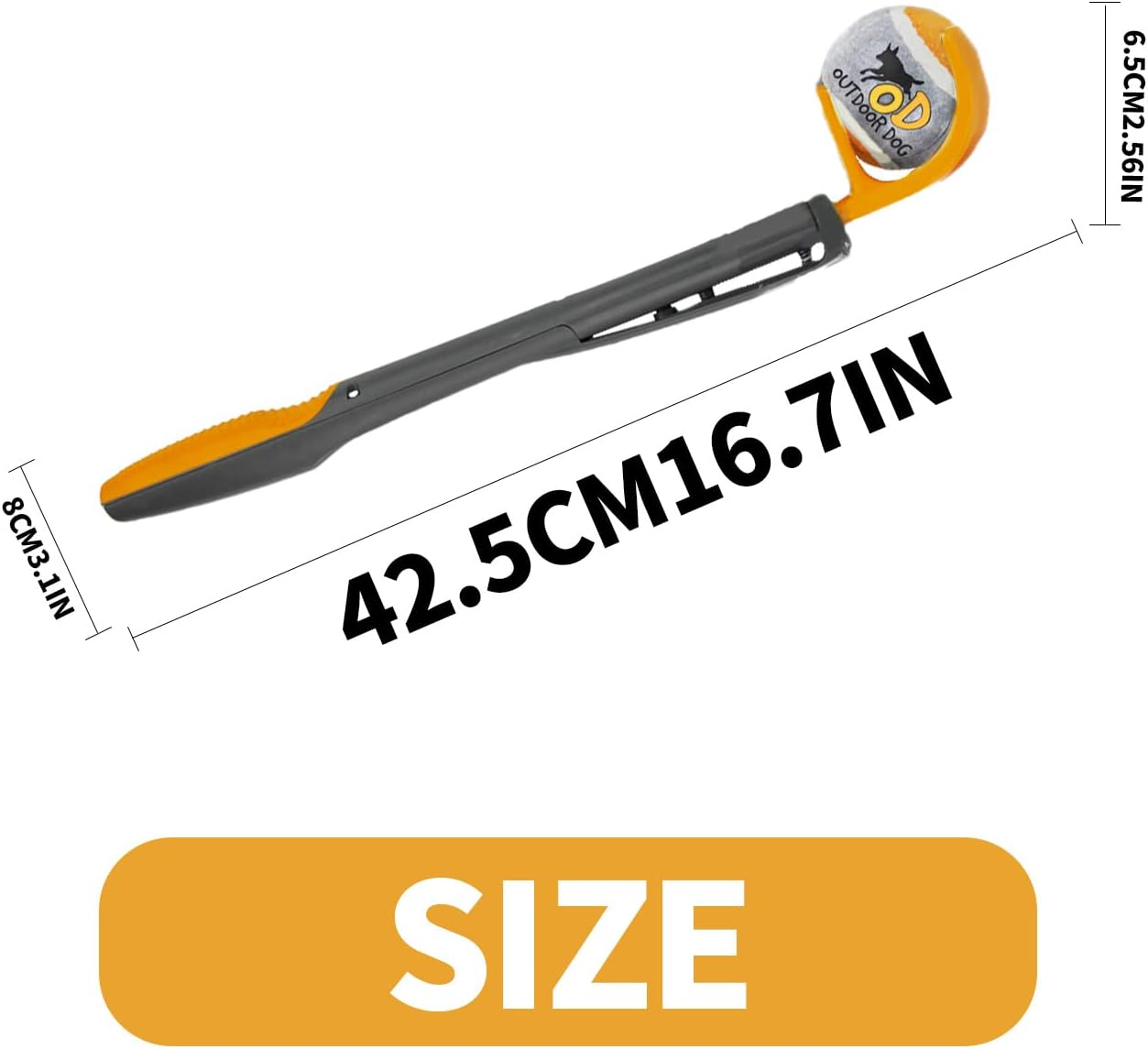 All for Paws Outdoor Dog Retractable Ball Thrower image number 4