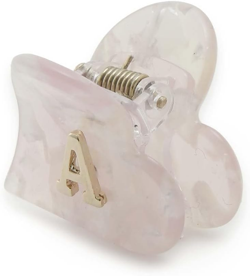Snidel Home Initial Heart Hair Clip, A, Free Size image number 5