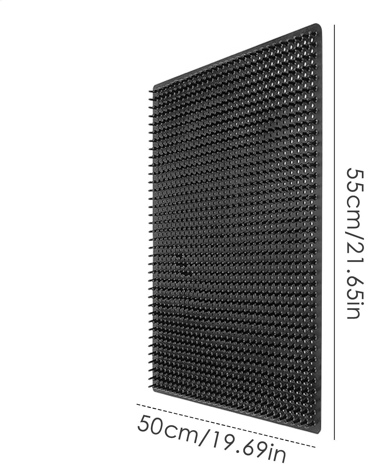 Livestock Scratching Brush, Livestock Scratching Post, Horse Cattle Scratchers, Animal Back Scratcher, Sheep Grooming Brushes Itch Relief Soft Touch Mat for Farm Animals image number 4