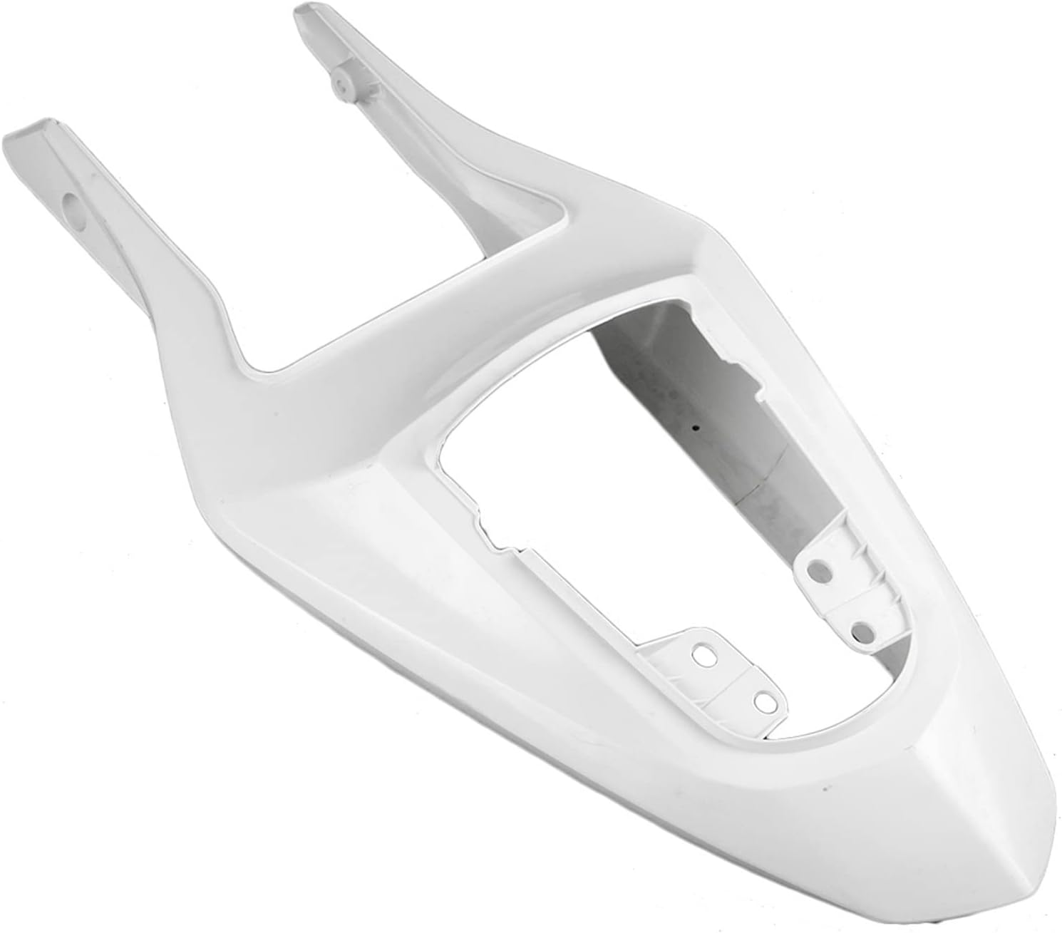 LESANGBAIHUODIAN Unpainted White ABS Motorbike Rear Tail Fairing Cowl Cover Bodykit Fit for Suzuki GSXR600 GSXR750 2003 2004 /GSXR 600 750 03 04 image number 5