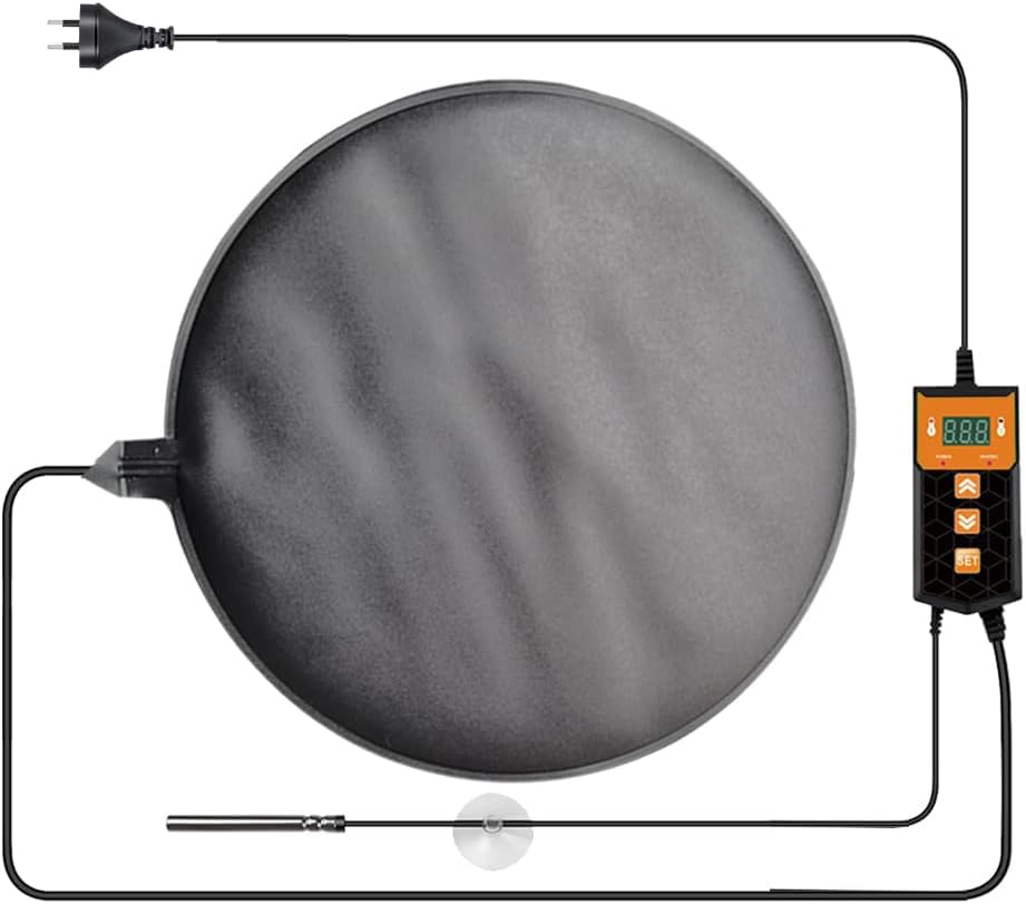 Brewing Heat Pad Fermentation Heating Mat with Smart Controller Temperature Adjustable Auto off Timer Sourdough Starter Warmer image number 1