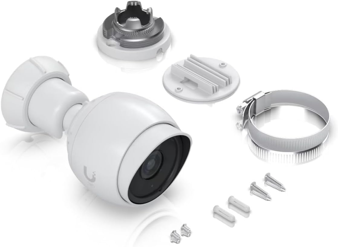 Ubiquiti Unifi Protect 2K HD Uvc-G5-Bullet Camera with Night Vision, White/Black image number 3