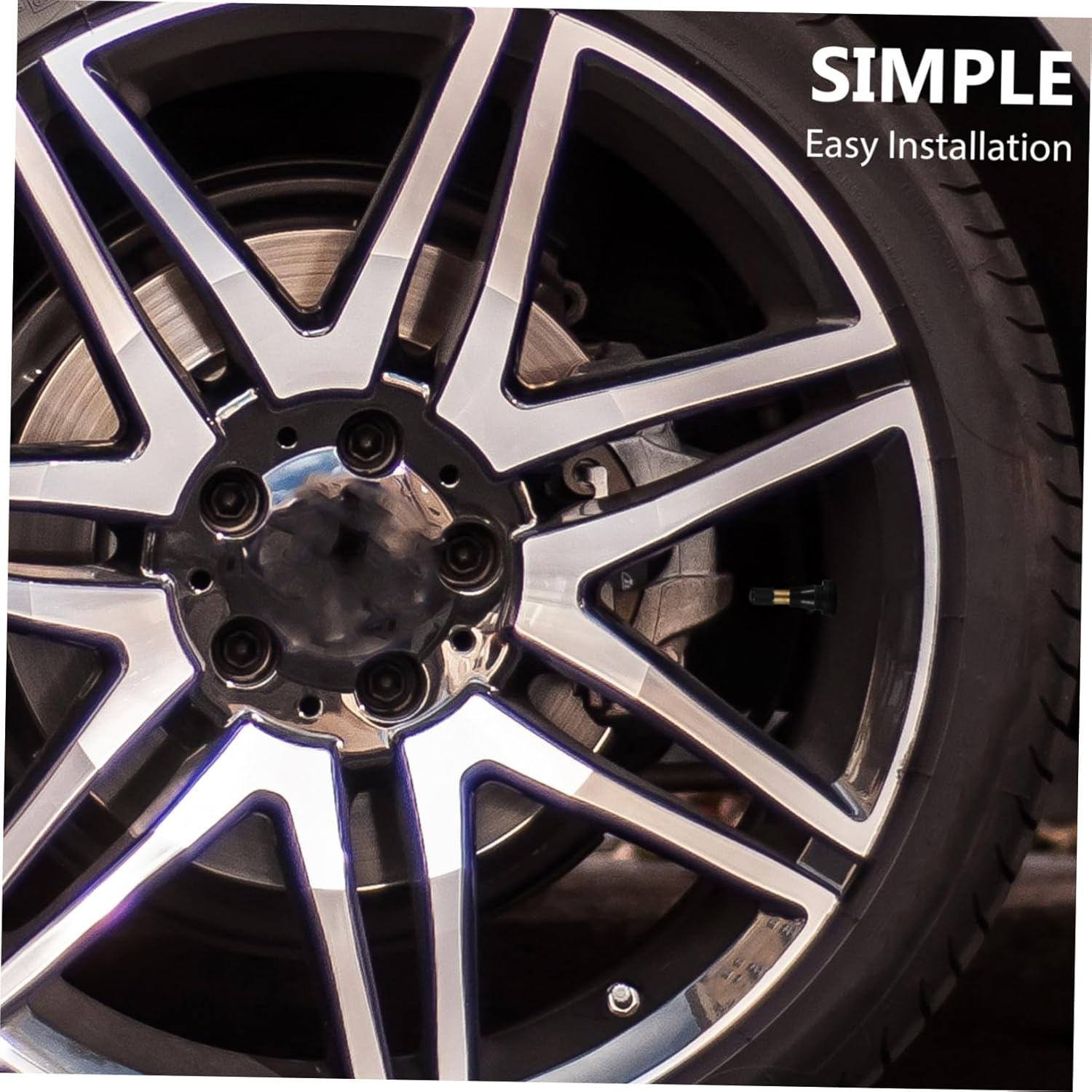 Anneome 6Pcs Tire Valve Stem Extender for Wheel Tire Air Compressors High-Pressure Valve Stem Extensions for Cars Light Trucks image number 5