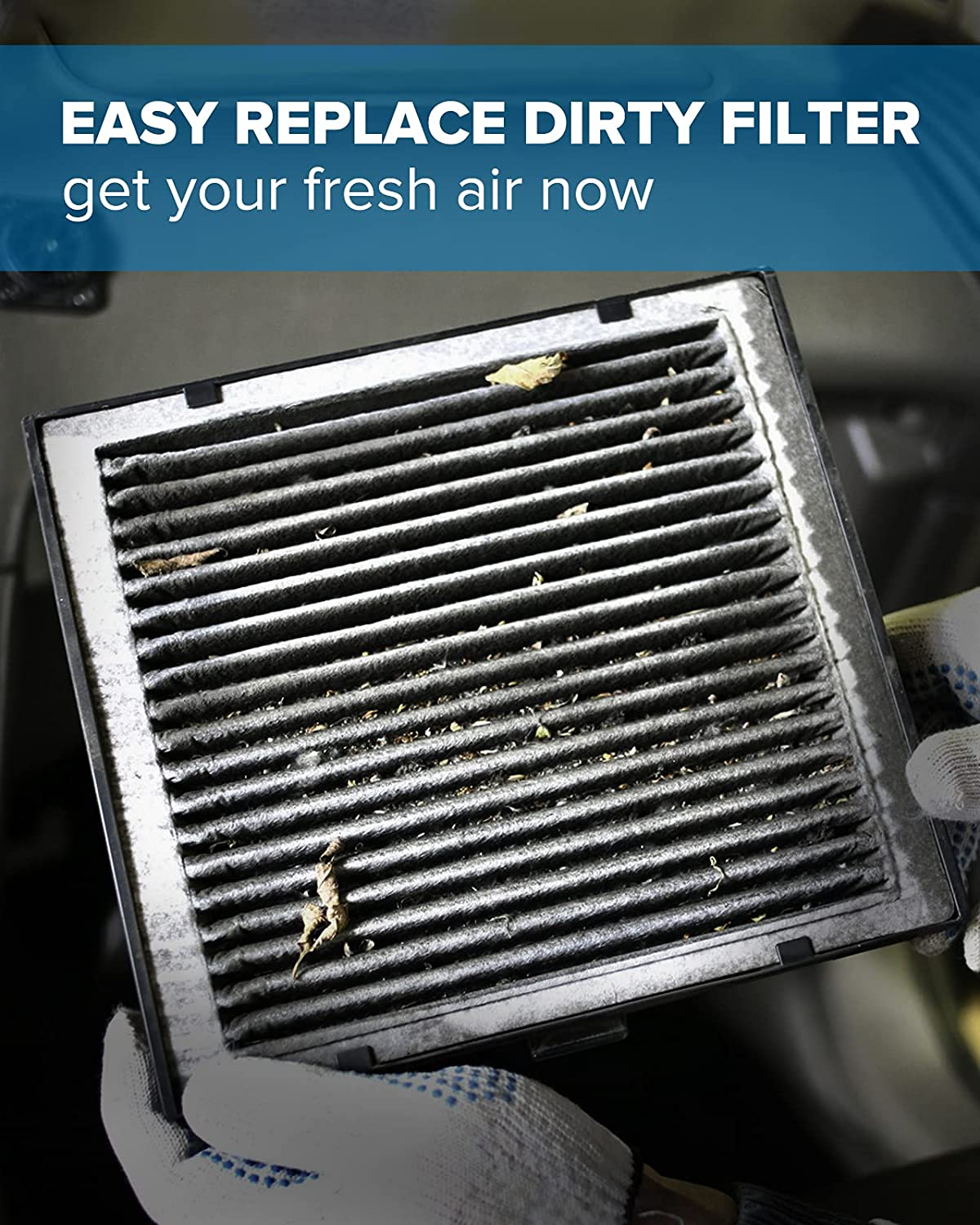 PHILTOP Cabin Air Filter with Activated Carbon, Replacement for ACF043 (CF11777) Wrangler (2011-2018), Wrangler JK (2018), Premium Cabin Filter, Pack of 2 image number 6