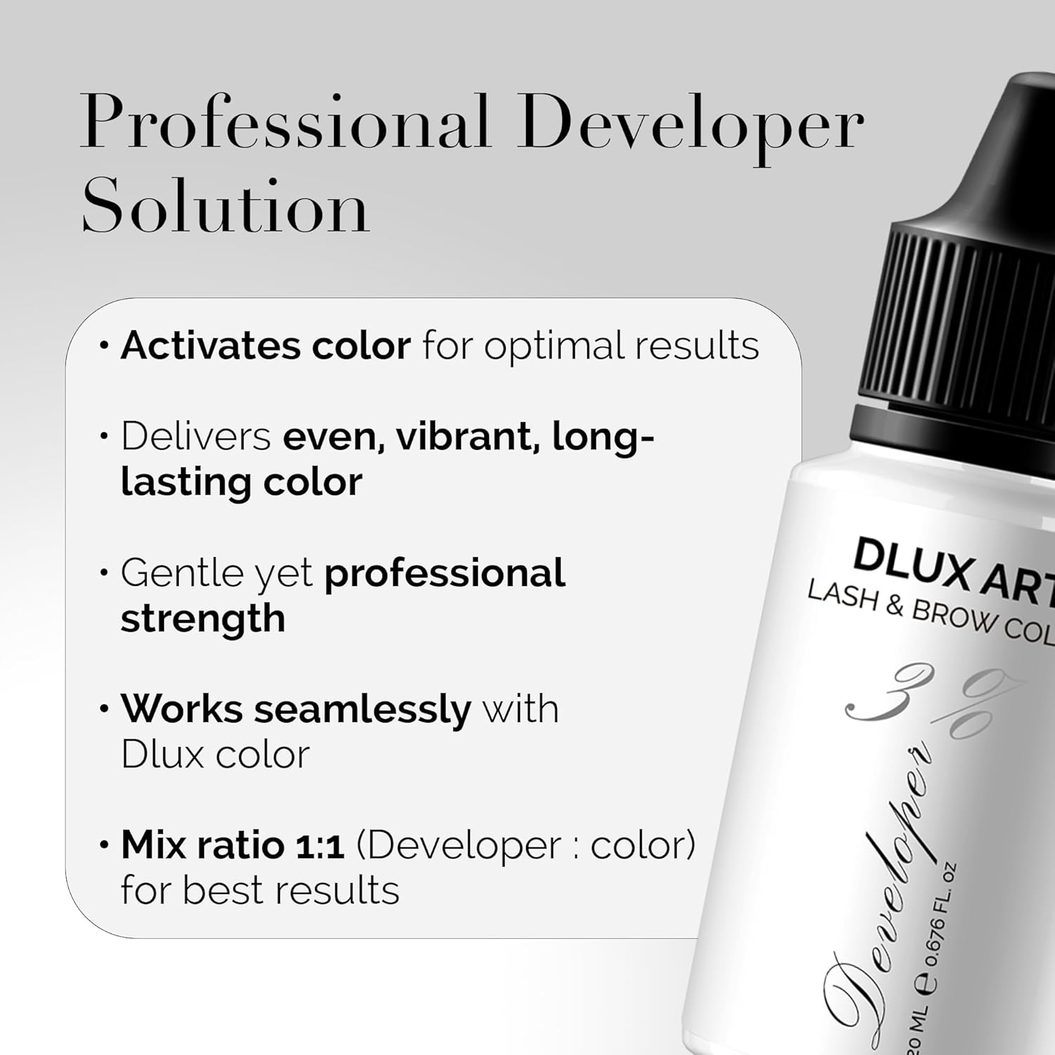 Korean Eyebrow Color Kit Black&ndash; Professional Brow Color for Women, Eyebrow Color for Natural Looking Brows, Long-Lasting Brow Color for Salon & Home image number 3