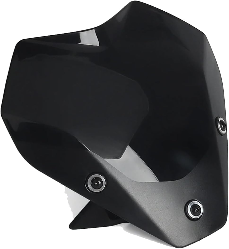 Motorcycle Wind Deflector Screen Windshield Spoiler Windscreen Shield Spoiler Fit for BMW S1000R S 1000 R 2021-2025 (Black) image number 4