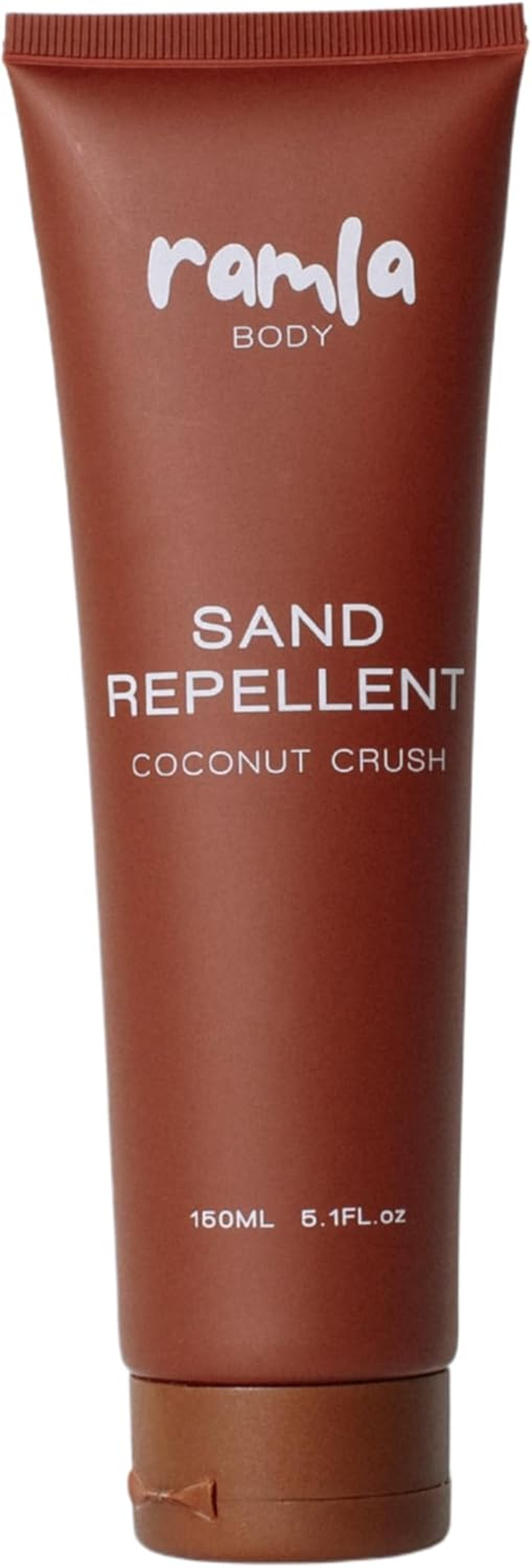 RAMLA Sand-Repellent Moisturiser &ndash; Hydrating Body Lotion for Beach Days &ndash; Lightweight, Non-Greasy Formula That Repels Sand &ndash; as Seen on Shark Tank (150Ml, Coconut Crush) image number 5