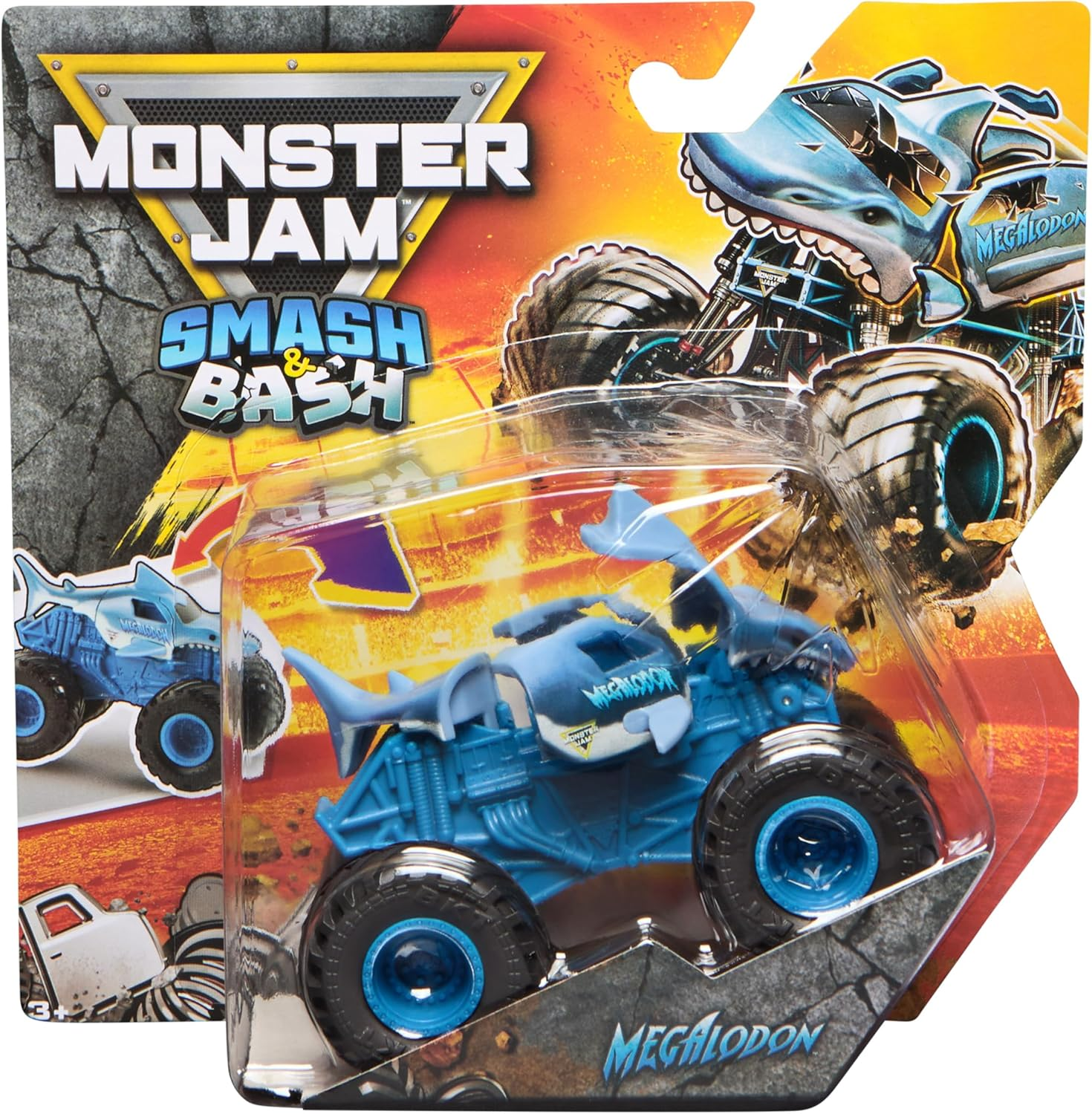 Monster Jam Smash & Bash, 1:64 Die Cast Repairable Monster Truck, Kids Toys for Boy and Girls Ages 3 and up (Styles May Vary) image number 5