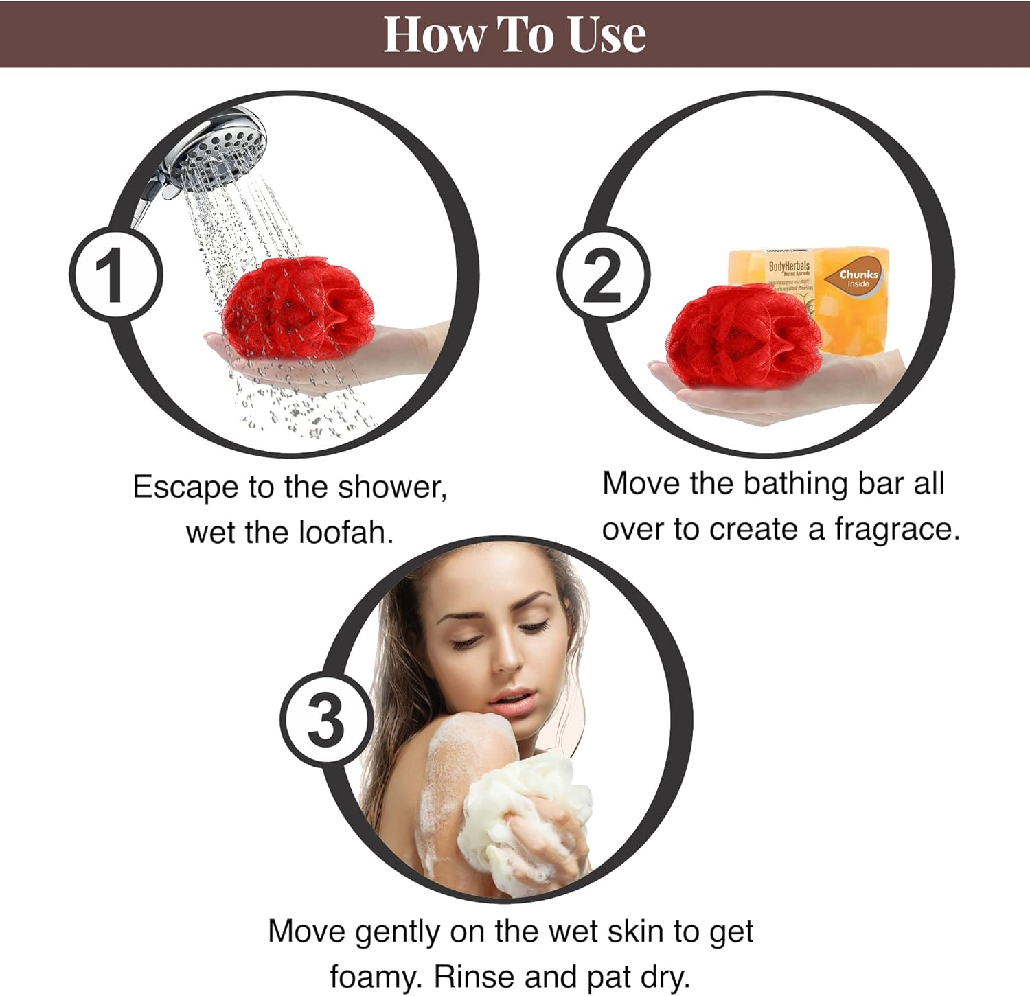 Bodyherbals Hand Made Soap Collections for Women'S Day- (Orange Neroli Bathing Bar 100Gms, Lemon Grass Bathing Bar 100Gms, Sandal Turmeric Bathing Bar 100Gms, Natural Loofah, Bath Puff, 2 Tea Lites)