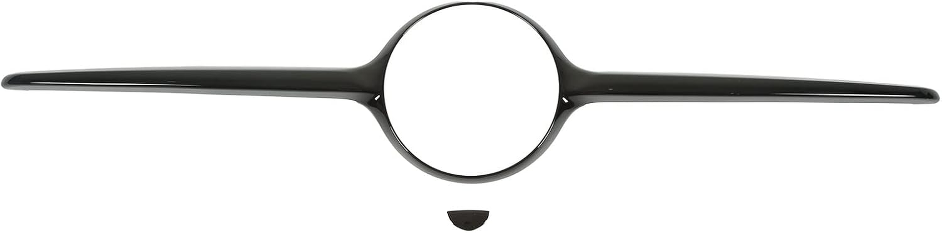 Front Bumper Grill Panel Trim Piano Black Replacement for C ‑ Class W206 2022 and Up image number 6