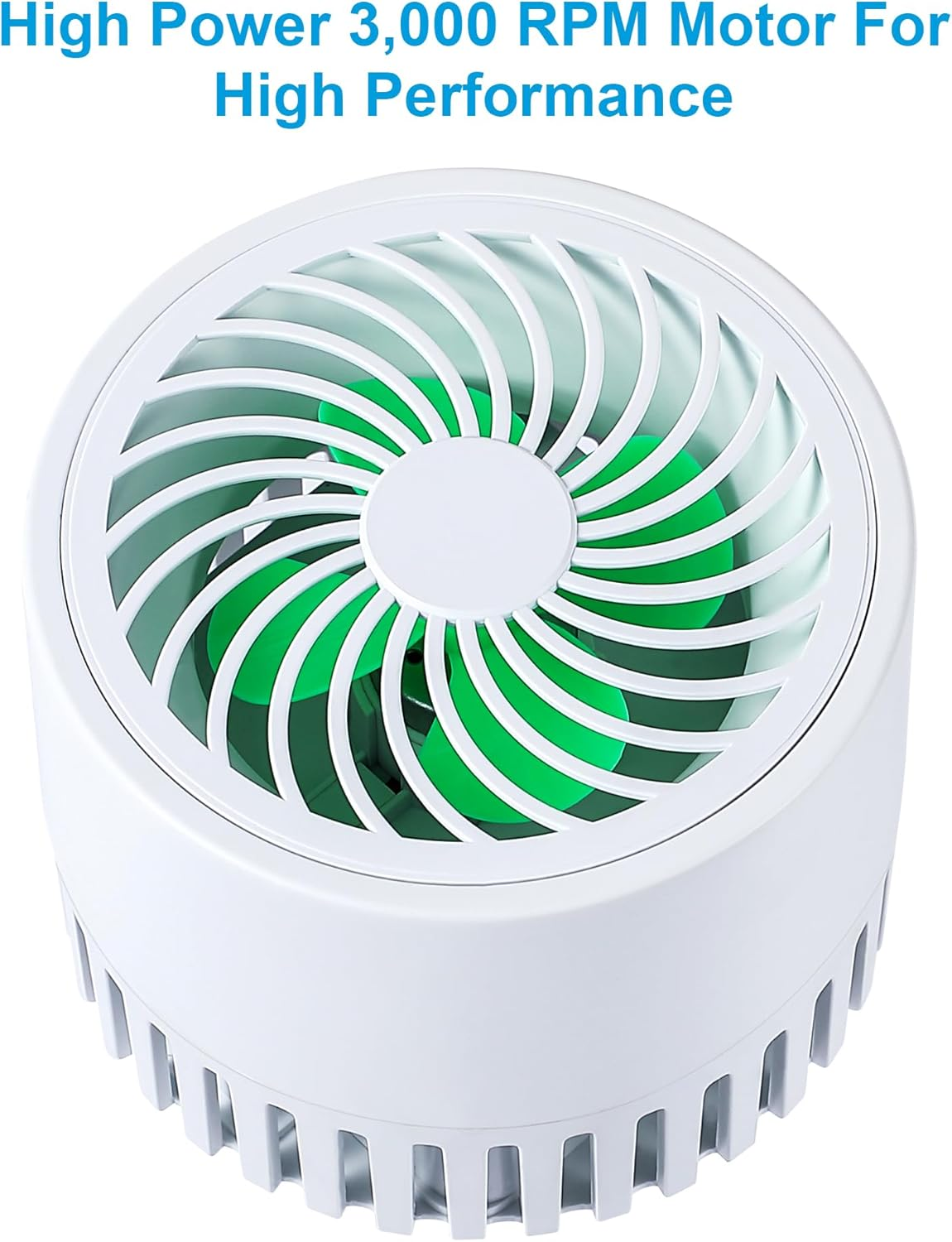 RV Refrigerator Fan, Low Noise, 3000 RPM Motor for Efficient Circulation of Internal RV Fridge Cold Air, Longer Food Preservation Time,Easy On/Off Switch (Excluding Batteries)