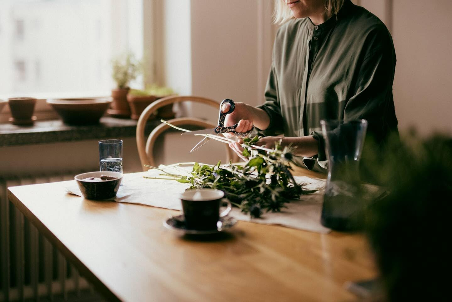 Fiskars X Iittala Scissors Taika Blue (21 Cm) image number 5