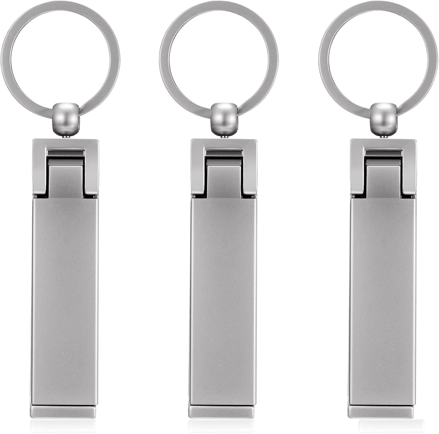 3 Pieces Purse Hook for Table Instant Bag Hook Hanger, Handbag Table Holder Hanger Set Mobile Phone Holder Foldable Women'S Handbag Storage Stylish Swivel Hanger for Desk (Silver)