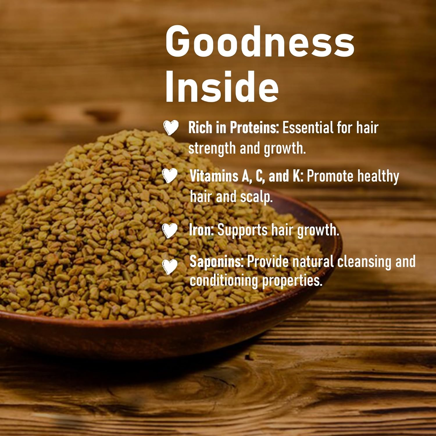 Mi Nature Fenugreek Powder |227G (8 Oz) | Vegan | Cruelty Free | Chemical Free | Non-Gmo| Made in India