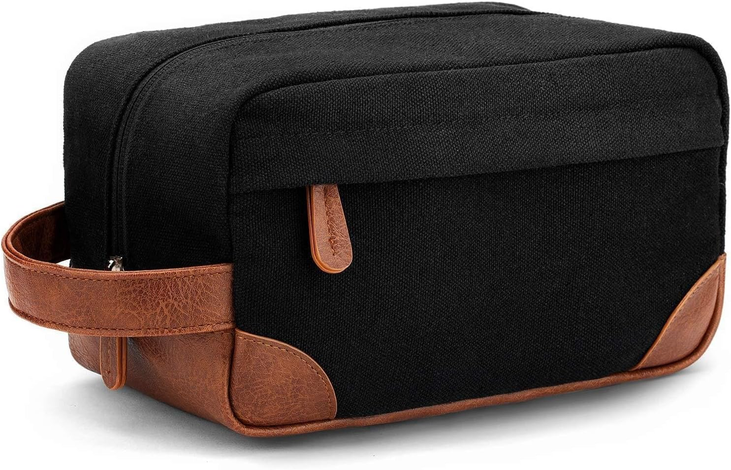 Toiletry Bag Hanging Dopp Toiletry Bag Kit Portable Travel Wash Toiletries Bag Shaving for Men Water Resistant Canvas Shaving Bag for Travel Organizer Storage for Accessories Resistant Cosmetic Bag