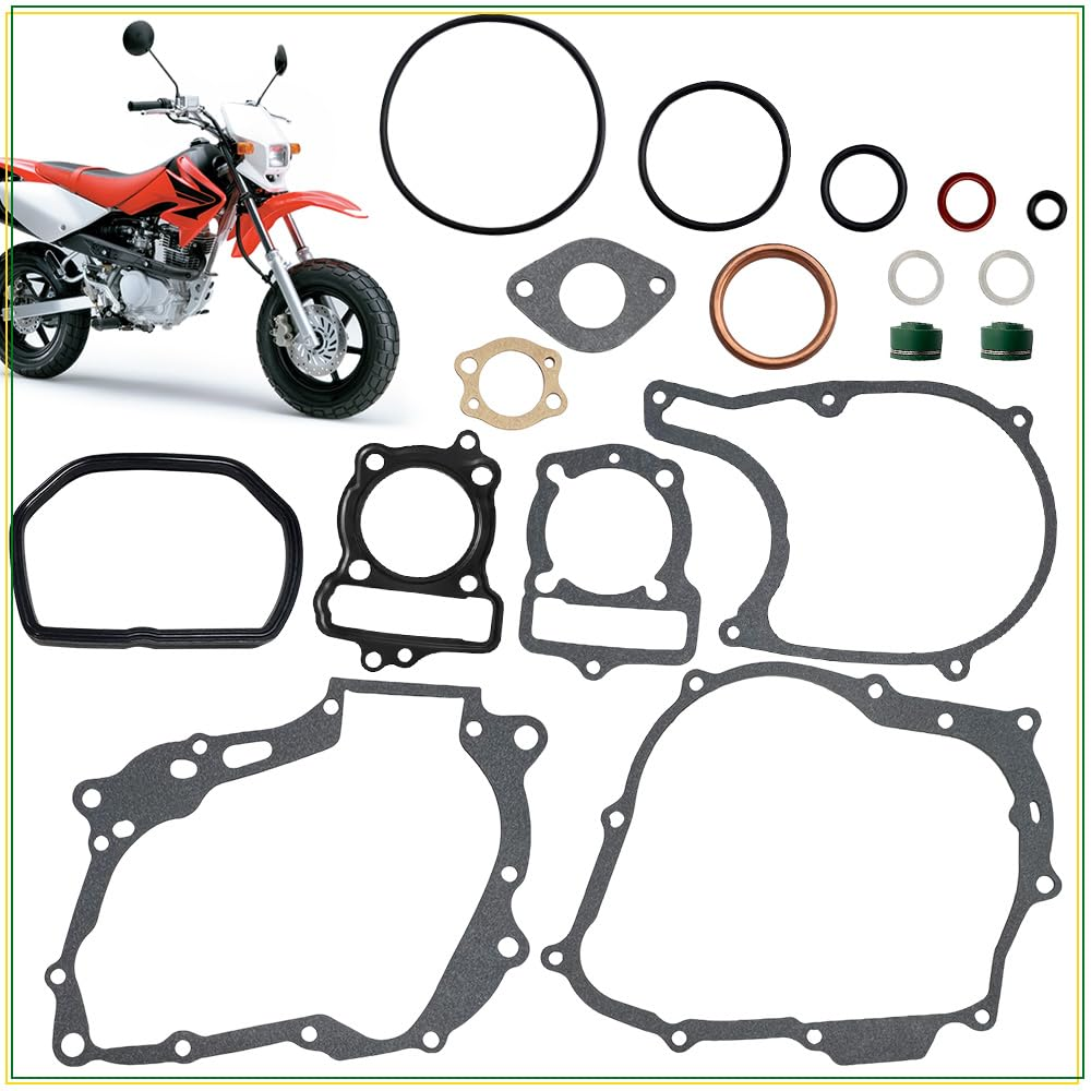 Complete Gasket Kit Top & Bottom End Engine Set for XR100R 1992-2003, CRF100F 2004-2013#12251-KN4-751; 98056-56718; 12391-149-003; 11393-KN4-750; 12208-413-003; 12191-KN4-750; 22201-GC4-701 image number 3