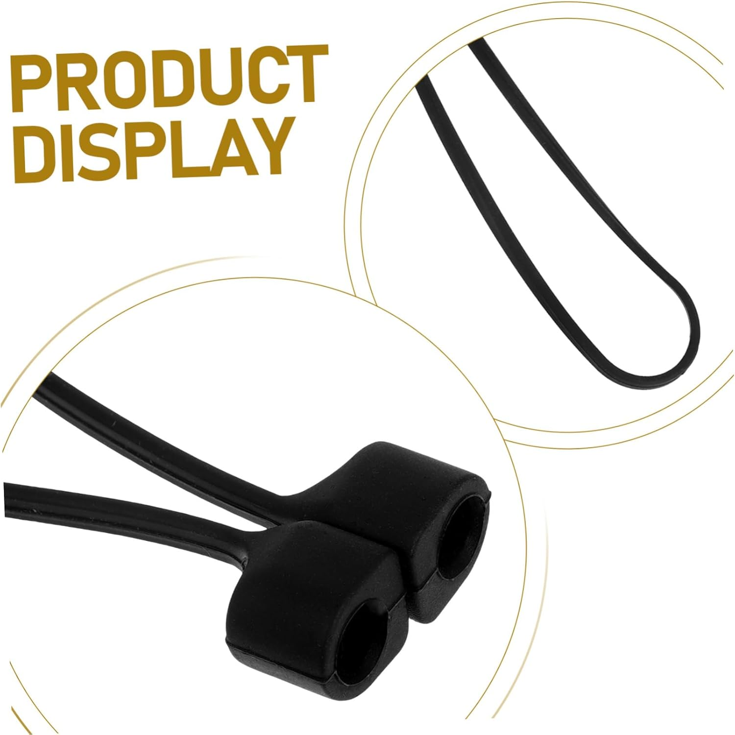 Lost Straps Magnetic Silicone Earphone Lanyard Earbud Strap Comfortable and Flexible image number 1