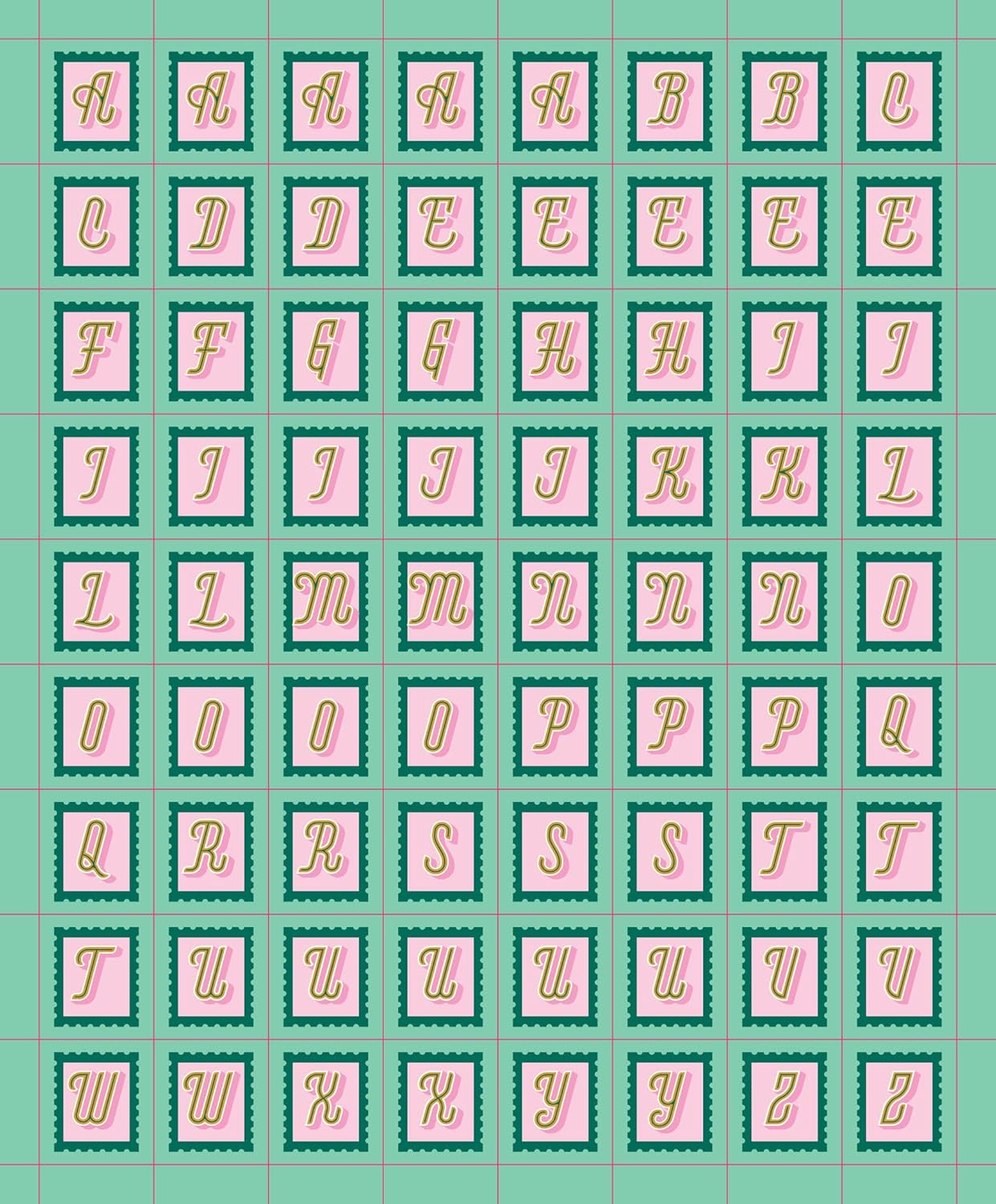 So. Many. Letter Stickers.: 3,820 Alphabet Stickers for Word Nerds image number 2