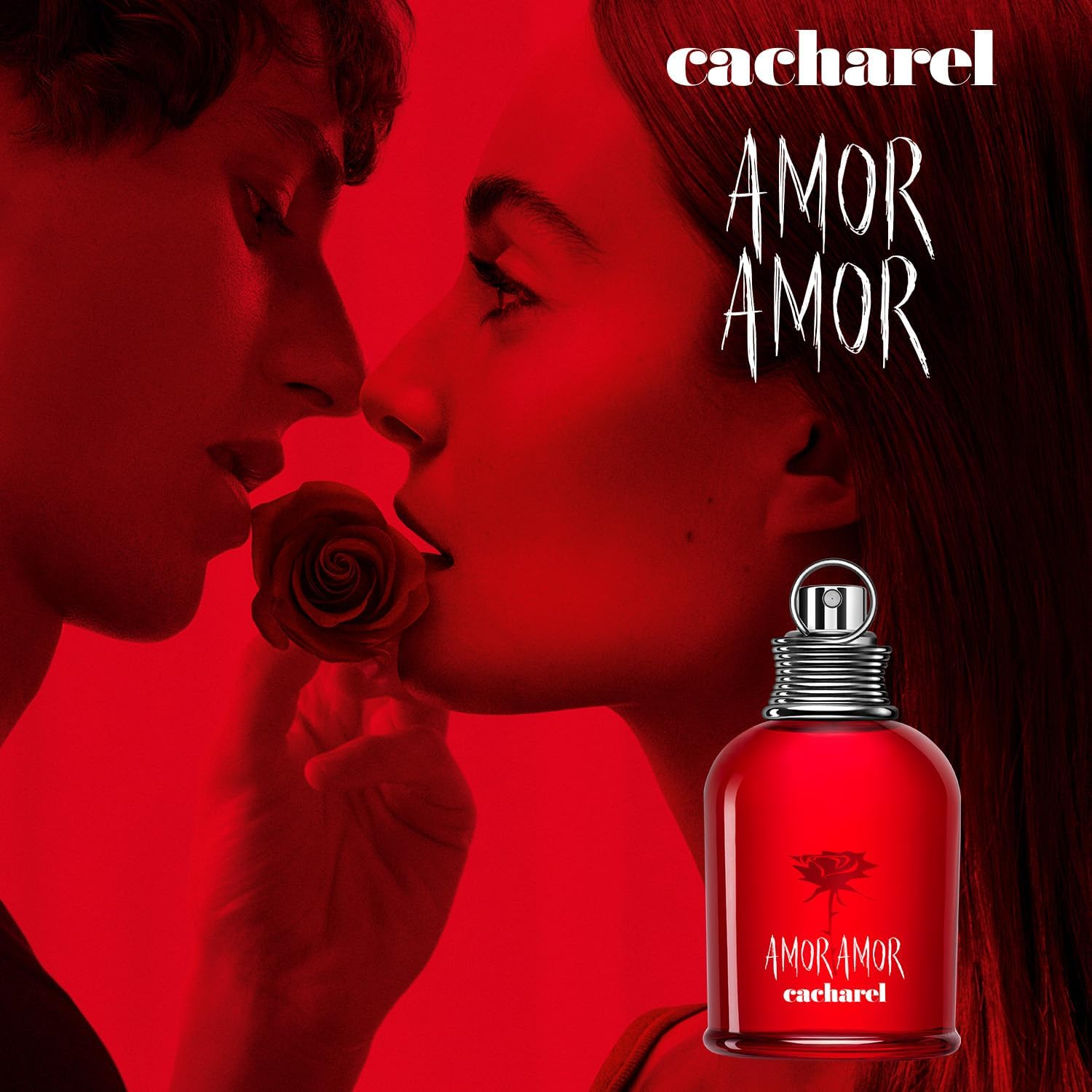 Cacharel Amor Amor, Eau De Toilette Spray for Women, Blackcurrant, Grapefruit and Coke Fragrance