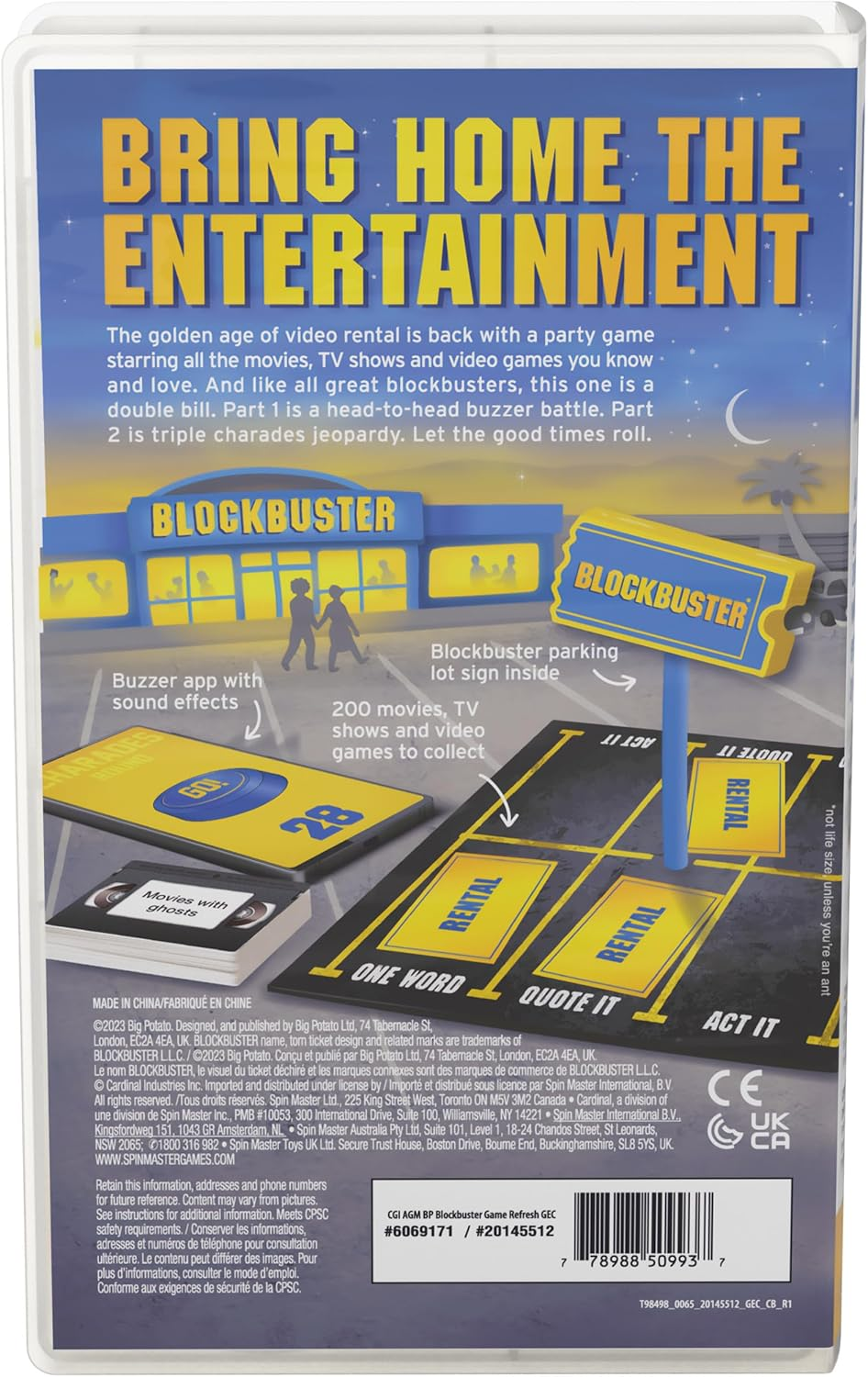 The Blockbuster Game: a Movie Party Game for the Whole Family- Now Featuring Video Games & TV Shows! image number 5