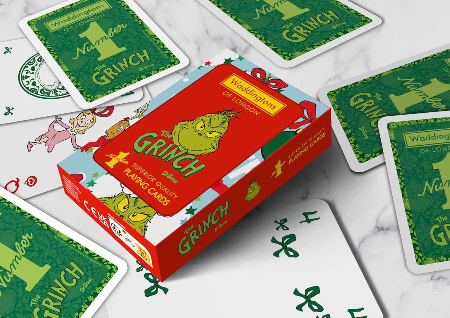 Waddingtons No. 1 of London the Grinch Playing Cards image number 4