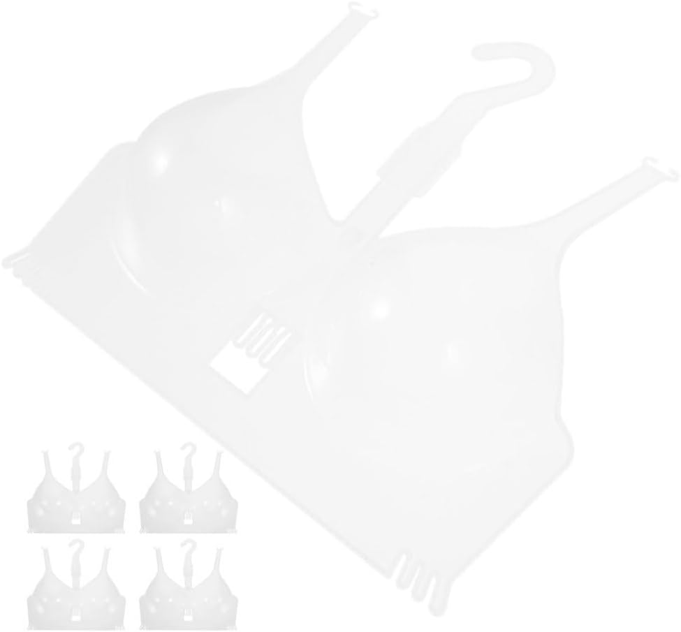 Iplusmile Clothes Hanger Rack 5Pcs Bra Hanger for Store Display Fashionable and Sturdy Easy to Set Up image number 3