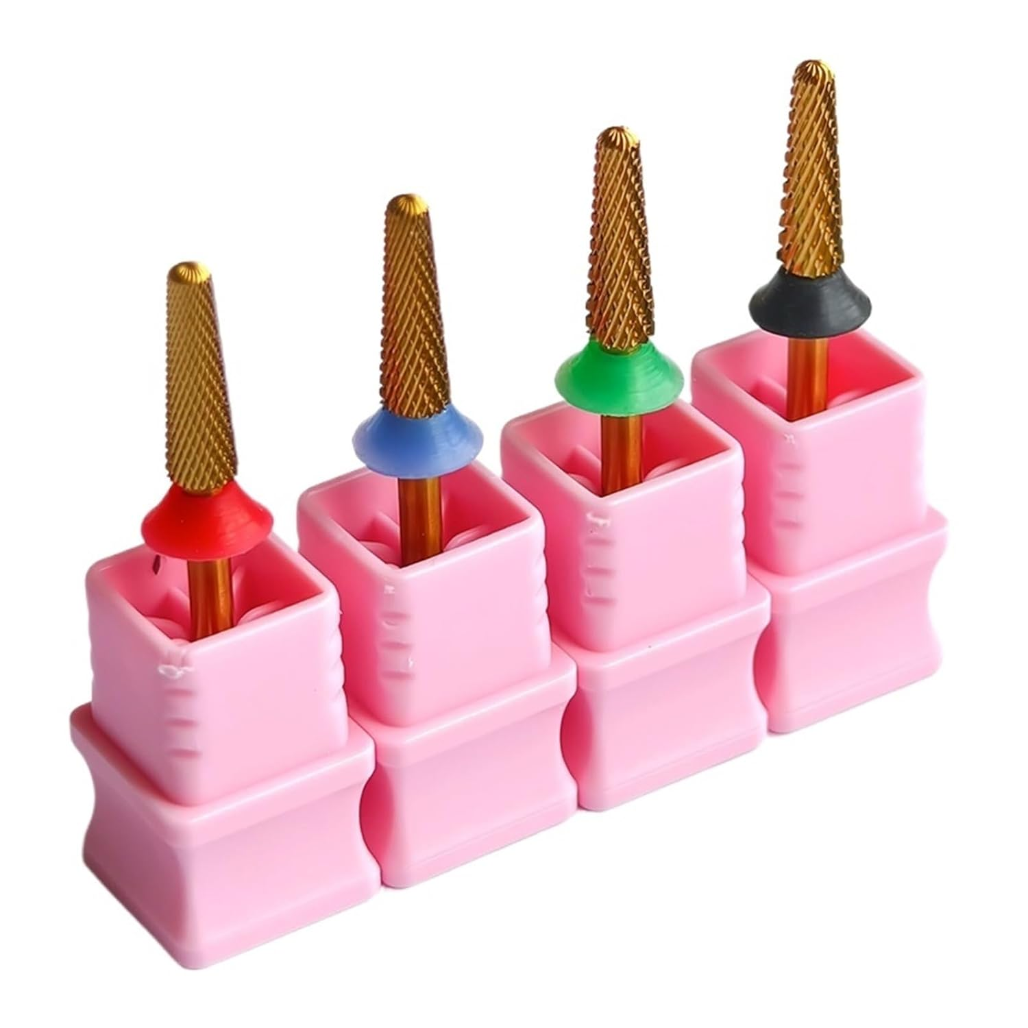 Yulaninu 3/32 Inch Cone Nail Drill Bits Carbide Tapered Left Right Hand Manicure Tool - Dx4-C image number 4