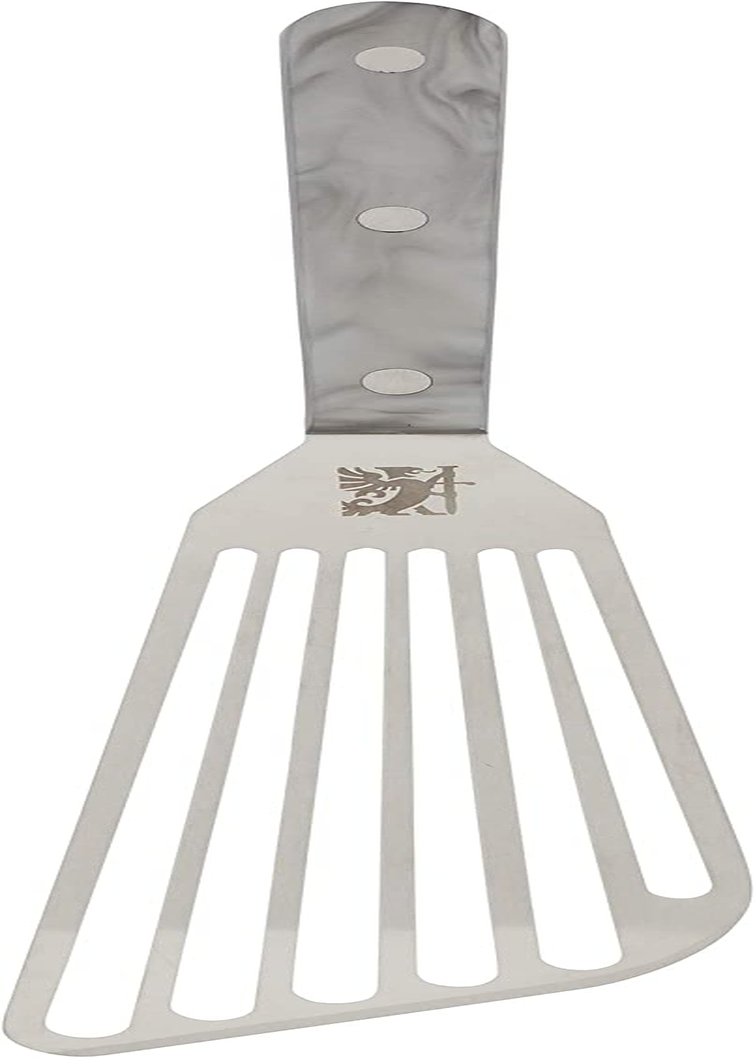 Sabatier 5154549 Triple Rivet Wide Turner, Black 9.65-Inch image number 2