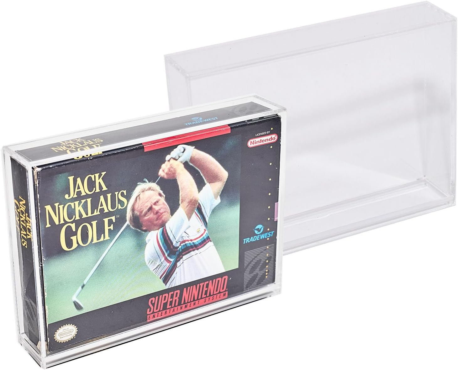 Platinum Protectors Acrylic Display Case for N64 & SNES Super Nintendo Boxes Premium UV Protection image number 5