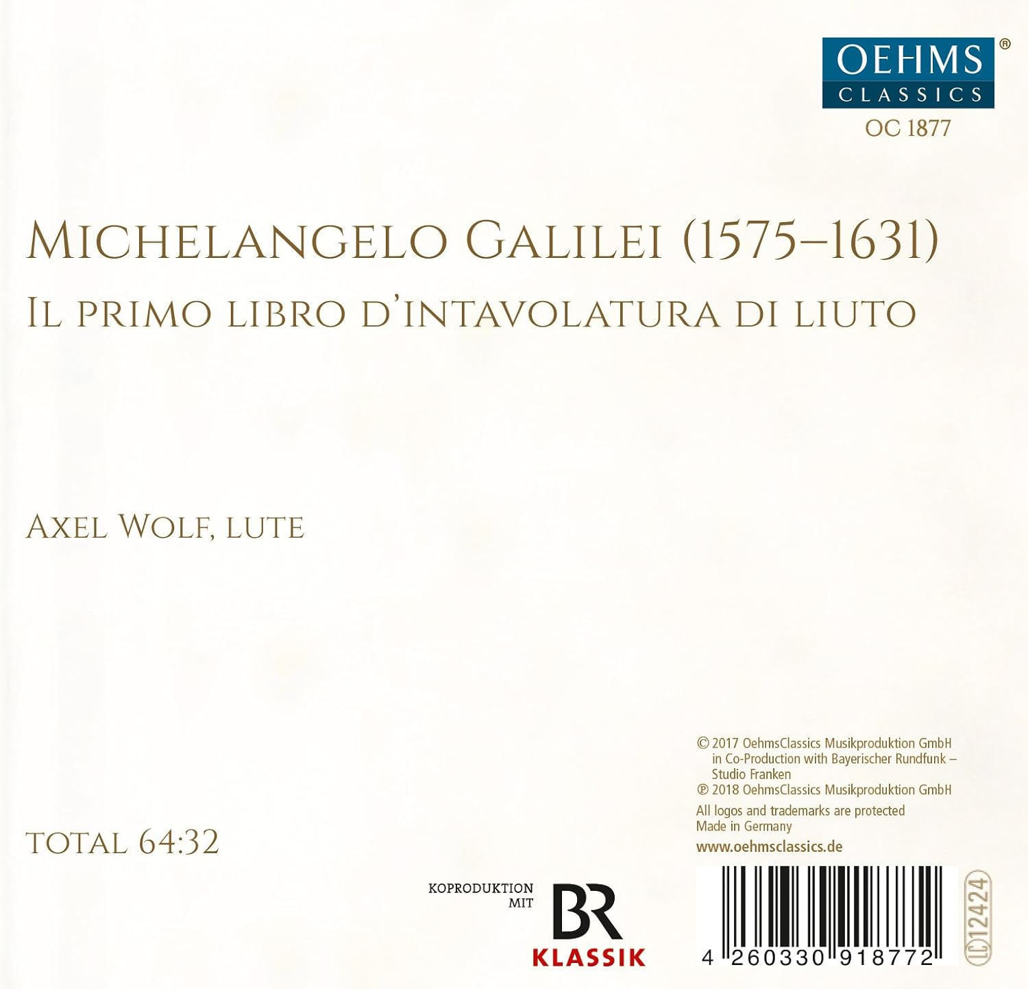 Axel Wolf Plays Michelangelo Galilei image number 1