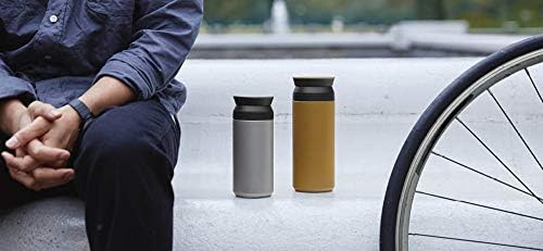 Kinto Travel Tumbler, 500 Ml Capacity, Silver, 1 Count (Pack of 1) image number 5