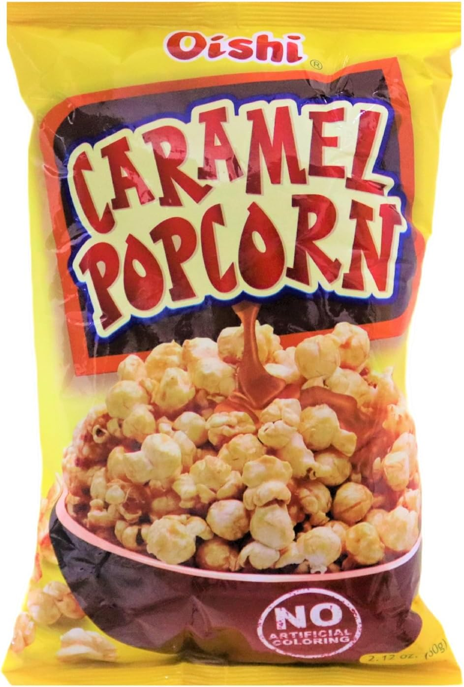 Oishi Caramel Popcorn 60G