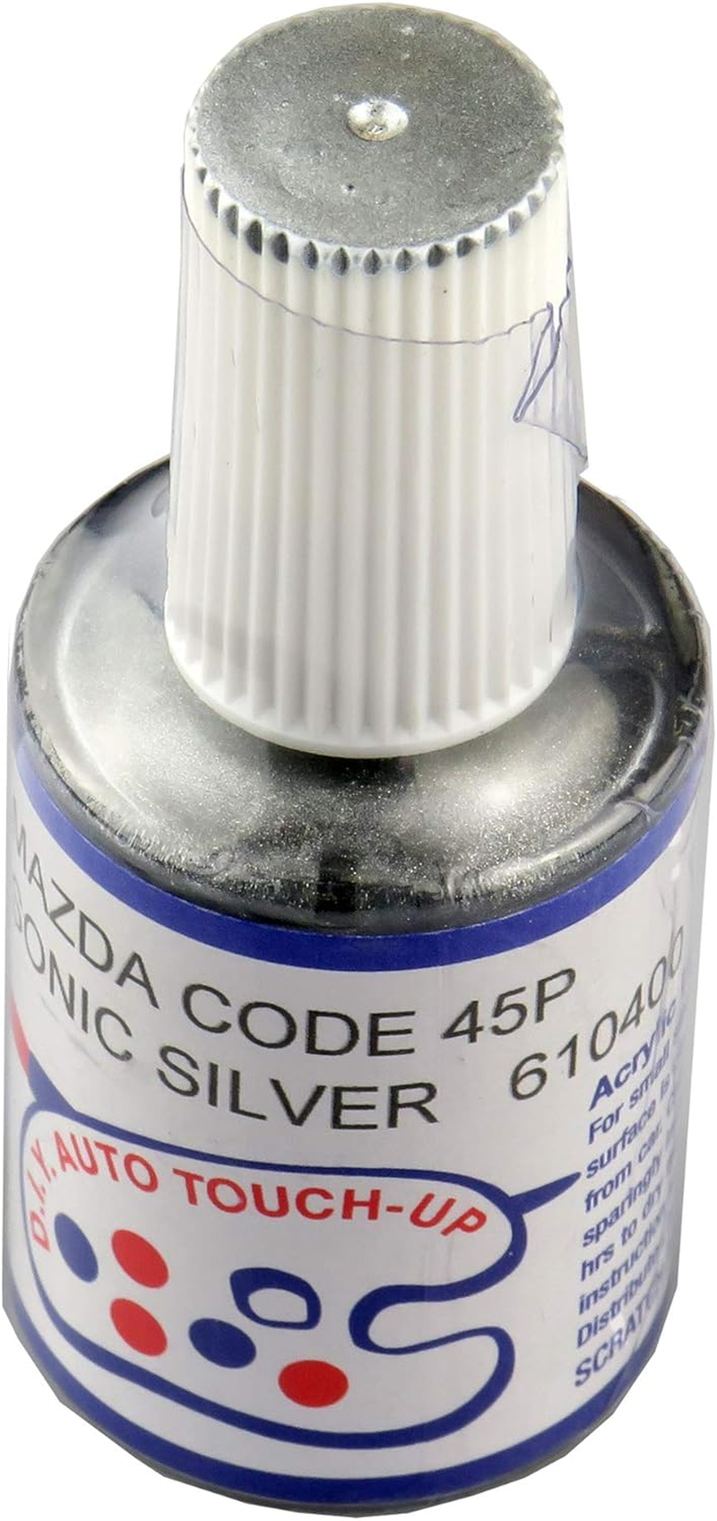 NEW Mazda Touch up Paint - 45P Sonic Silver Mazda 2 3 6 CX3 CX5 CX7 CX9 MX5 BT50 image number 5